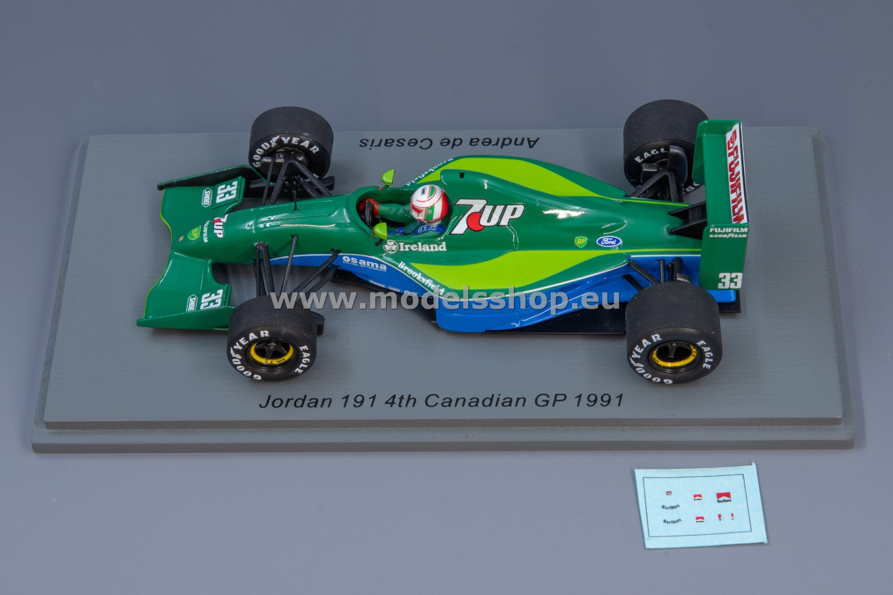 1/43 Spark Jordan 191 1991 シューマッハ Jordan 191 1:43 - Michael Schumacher SPA 1991 - Spark