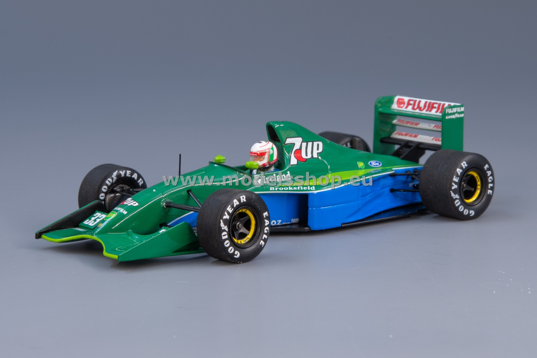 Spark S8078 Jordan 191 No.33, Formula 1, 4th Canadian GP 1991, Andrea de Cesaris