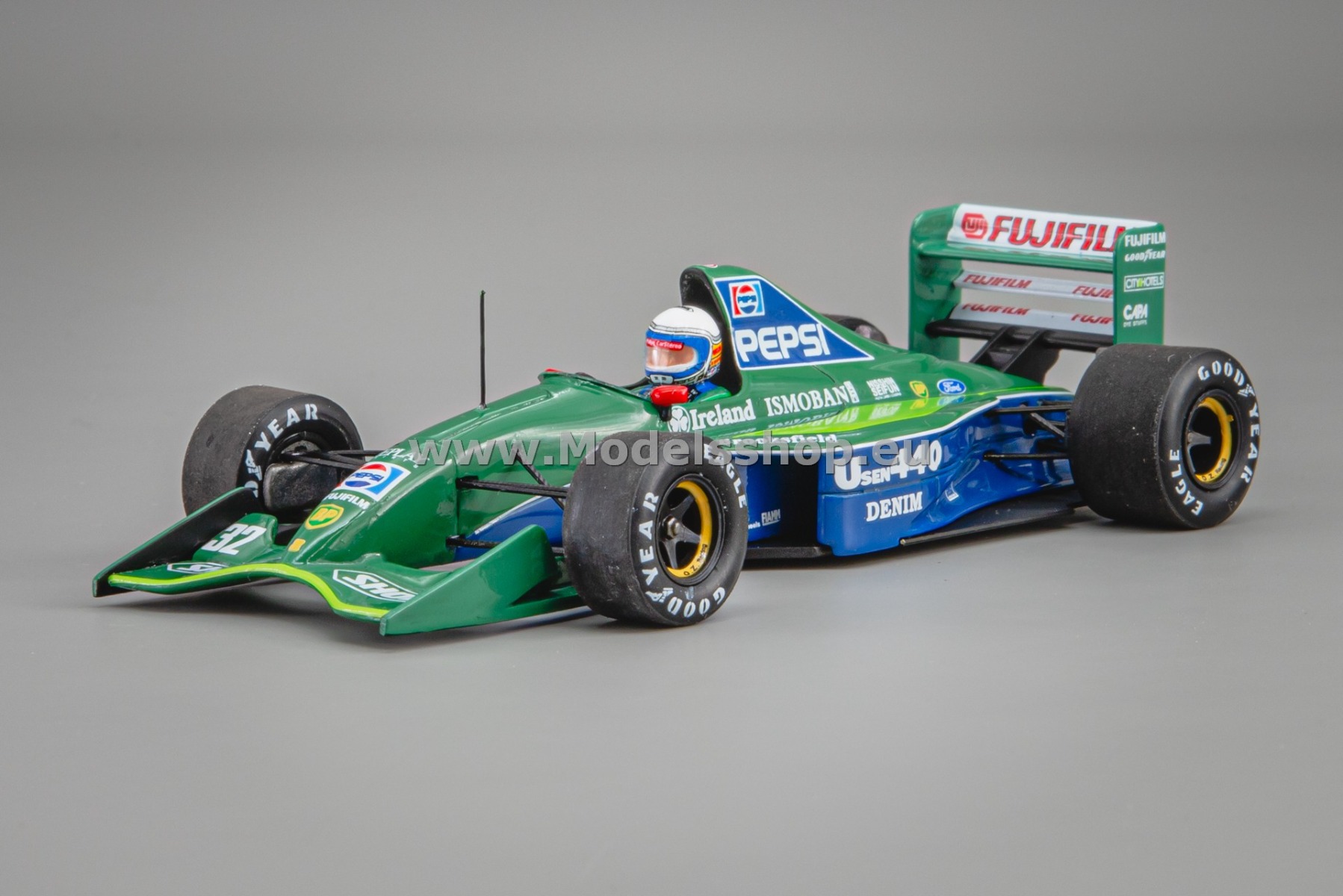 Spark S8081 Jordan 191 Formula 1, No.32 F1 Japanese GP 1991, Alessandro Zanardi