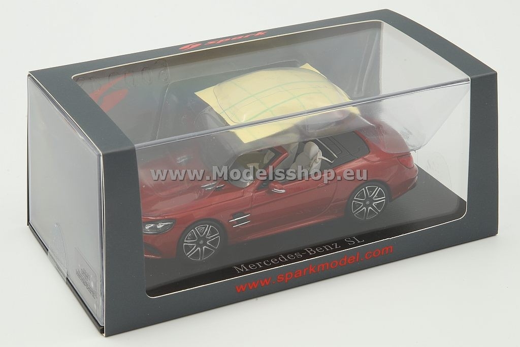 Spark S8183 Mercedes-Benz SL cabrio 2017 /Designo Cardinal Red/