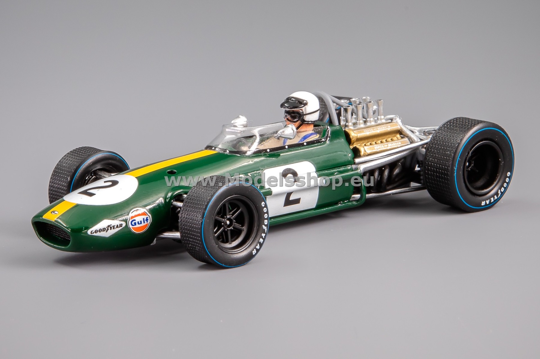 Spark S8310 Brabham BT26, No.2, Formula 1 Monaco GP 1968, Jack Brabham