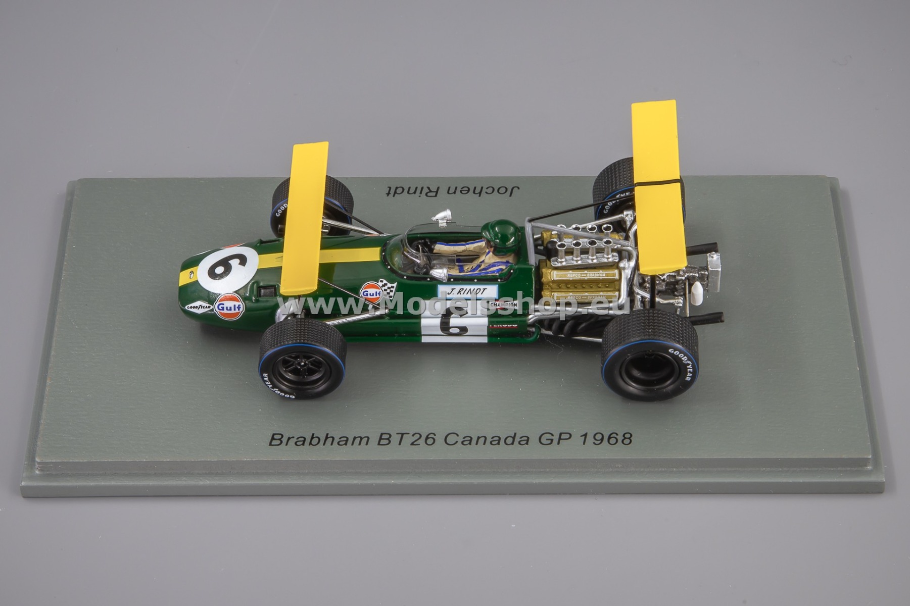 Spark S8313 Brabham BT26, No.6, Canada GP 1968, Jochen Rindt