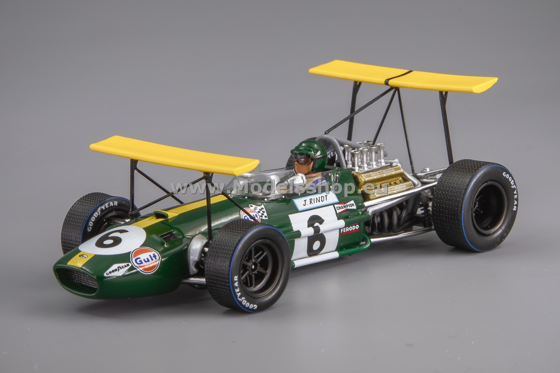 Spark S8313 Brabham BT26, No.6, Canada GP 1968, Jochen Rindt