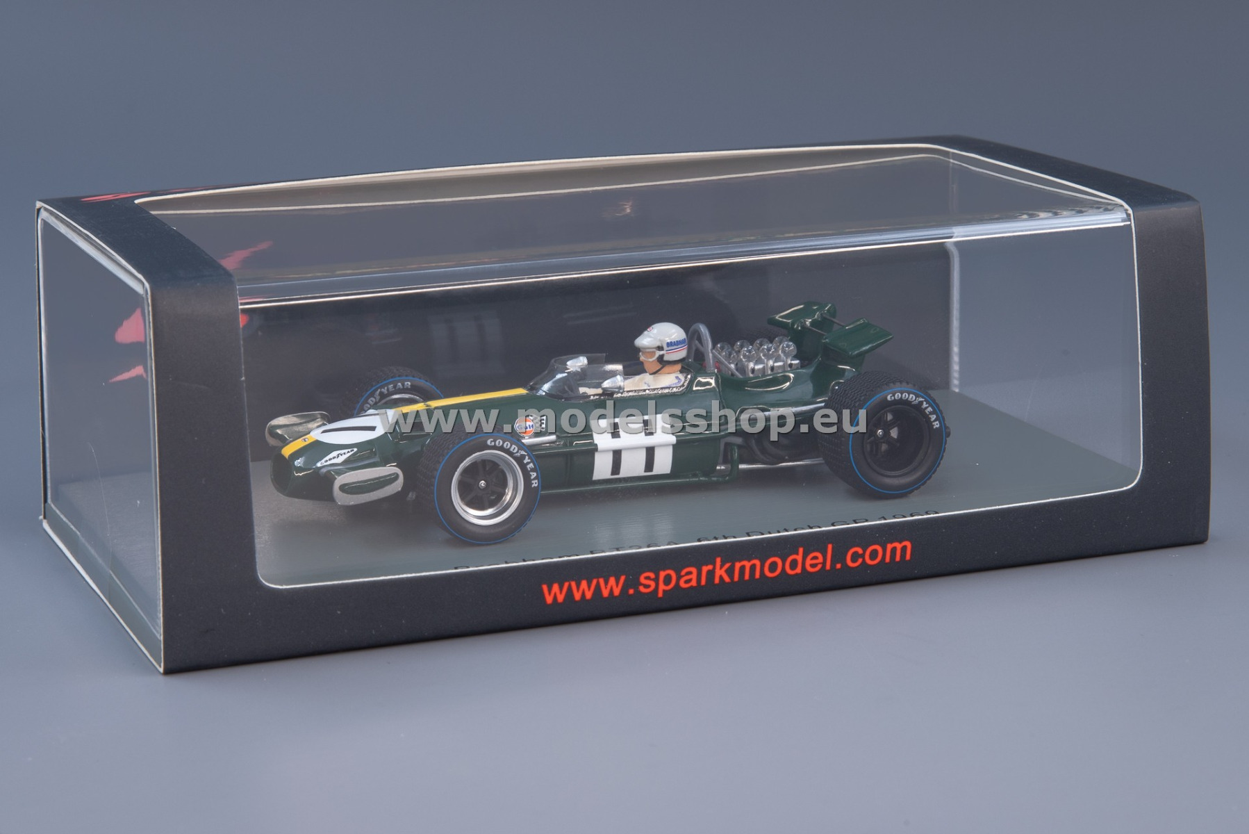 Spark S8318 Brabham BT26A No.11, 6th Dutch GP 1969, Jack Brabham