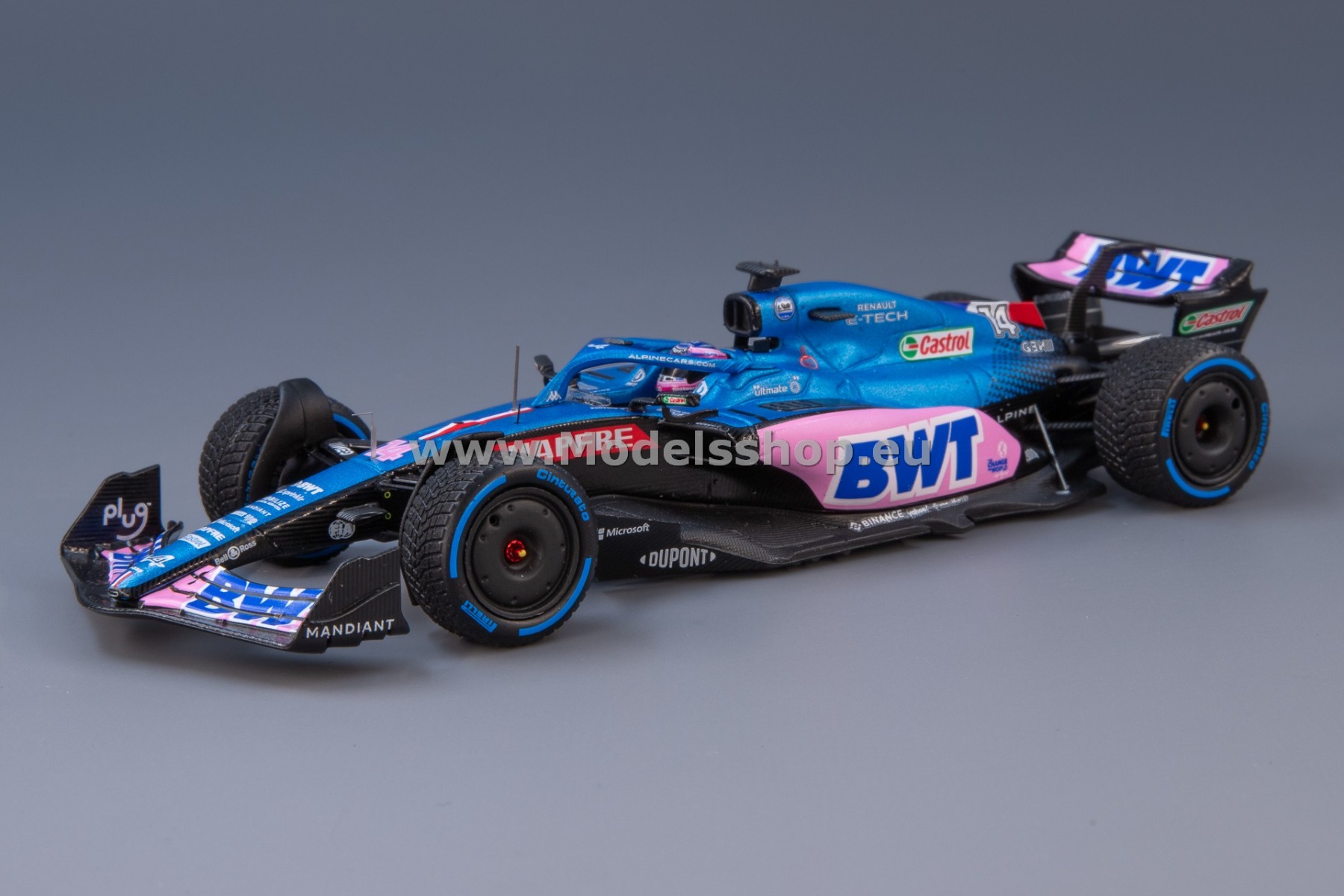 Alpine A522 No.14 BWT Alpine F1 Team, 7th Monaco GP 2022, Fernando Alonso