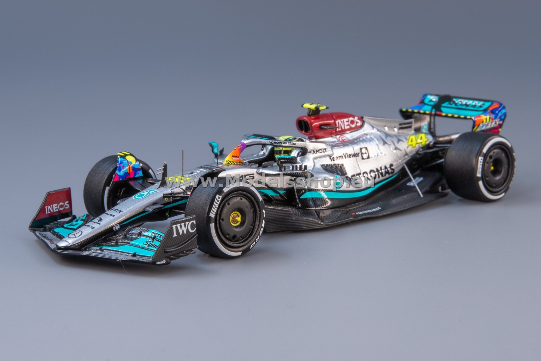 Mercedes-AMG Petronas F1 W13 E Performance, No.44 Mercedes-AMG Petronas F1 Team, Miami GP 2022, Lewis Hamilton