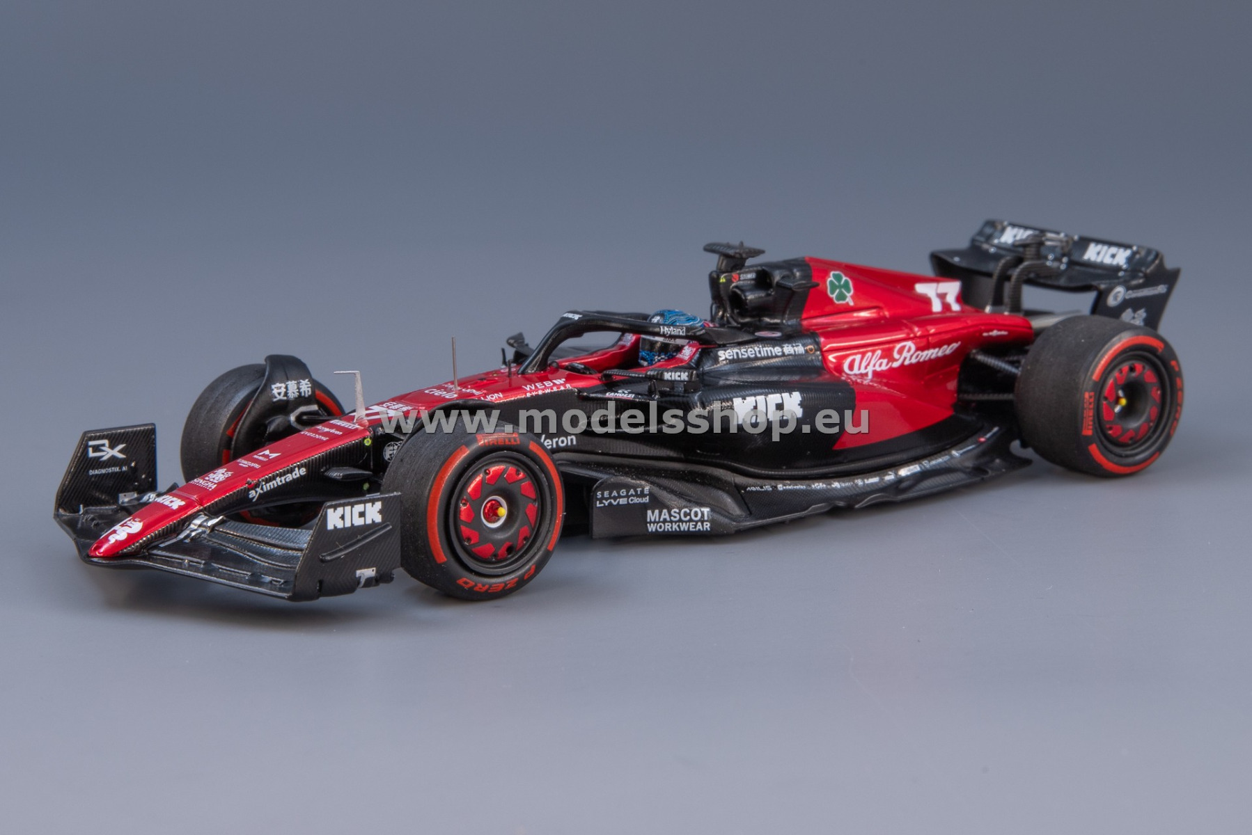 Spark S8563 Alfa Romeo F1 Team Kick C43 No.77 Alfa Romeo F1 Team ORLEN, Formula 1, Australian GP 2023, Valtteri Bottas