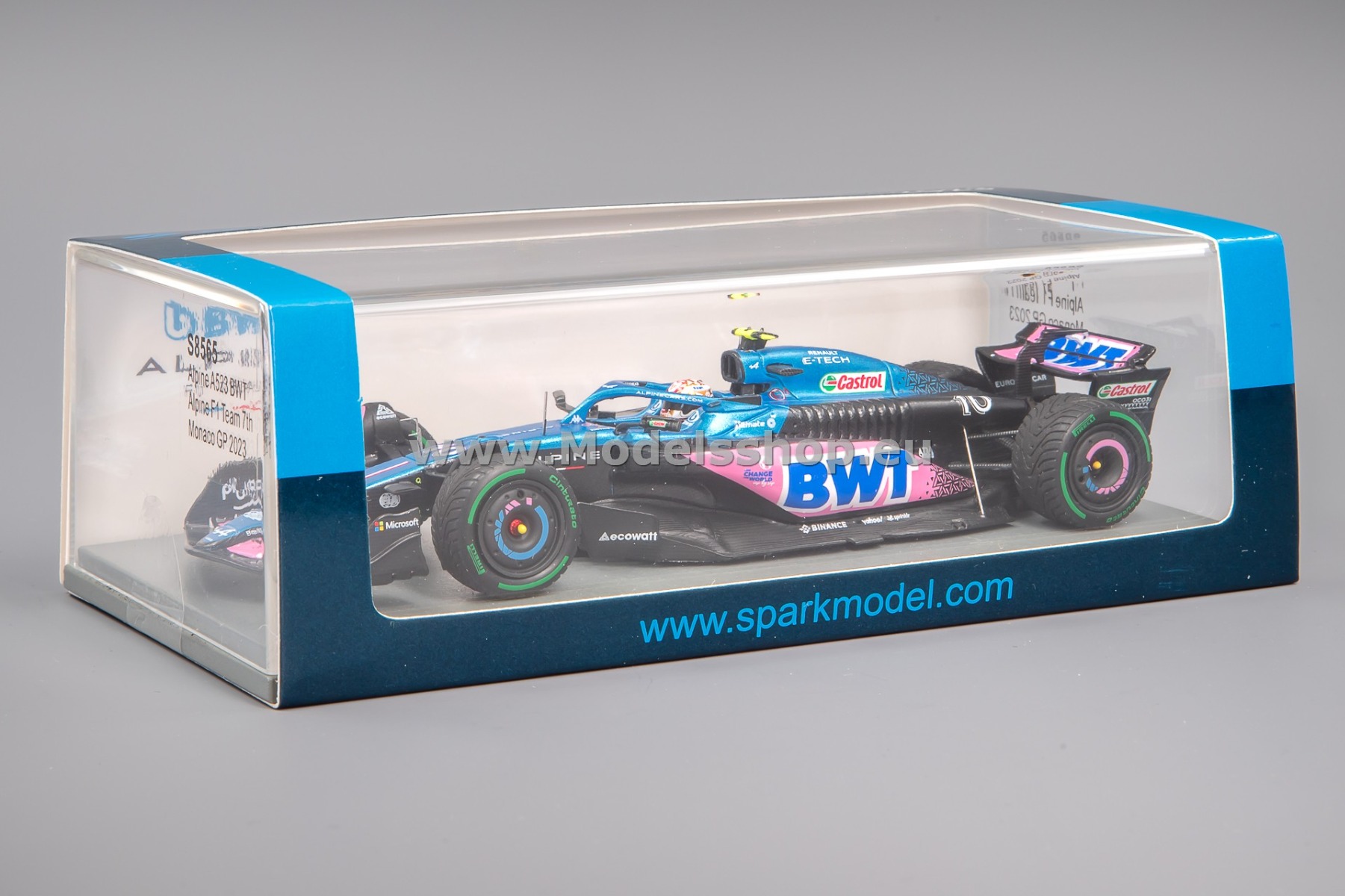 Spark 1:43 Pierre Gasly Alpine A523 #10 3rd Netherlands GP