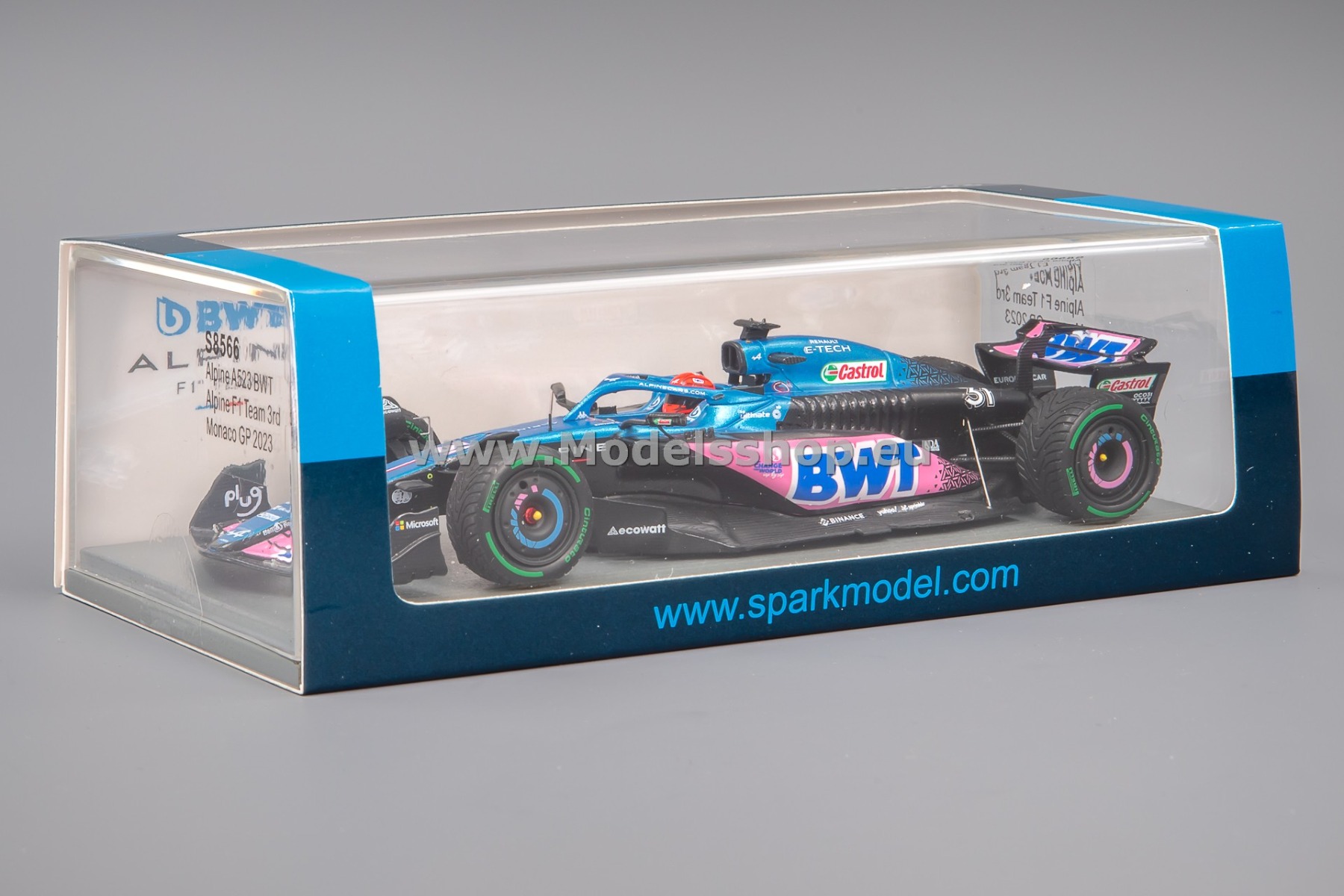 Spark S8566 Alpine A523, BWT Alpine F1 Team, No.31, Formula