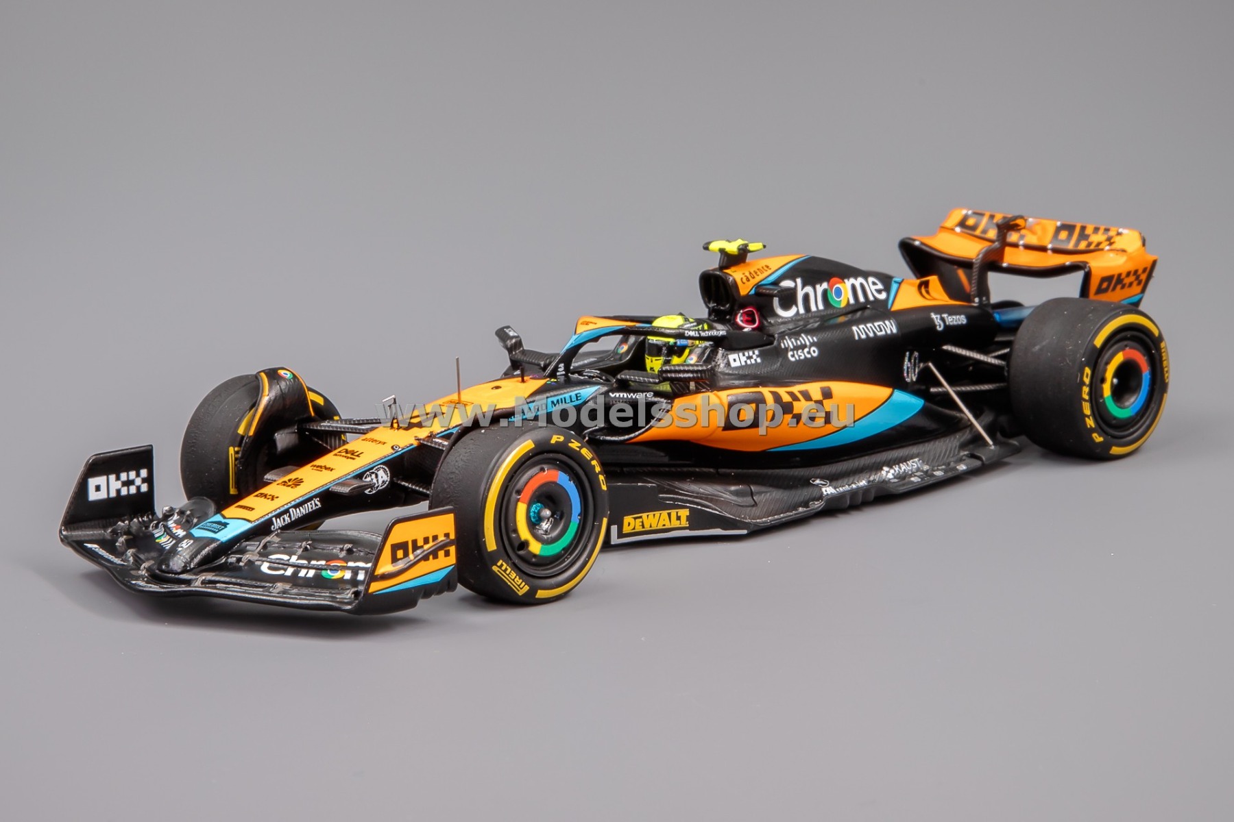 Spark S8573 McLaren MCL60, Team McLaren Formula 1, No.4, 6th Australian GP 2023, Lando Norris
