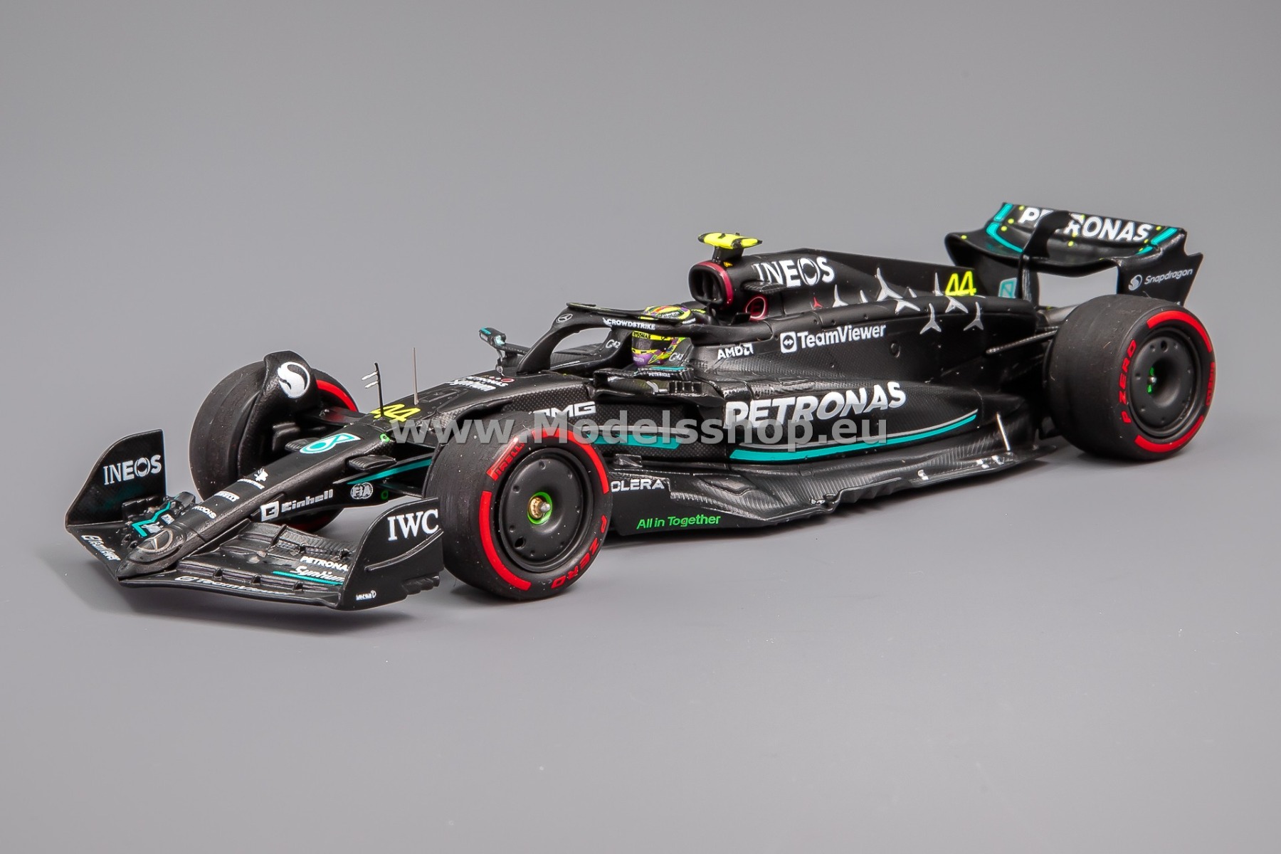 Spark S8590 Mercedes-AMG Petronas F1 W14 E Performance, No.44 Mercedes-AMG Petronas Formula One Team, F1, 3rd British GP 2023, Lewis Hamilton
