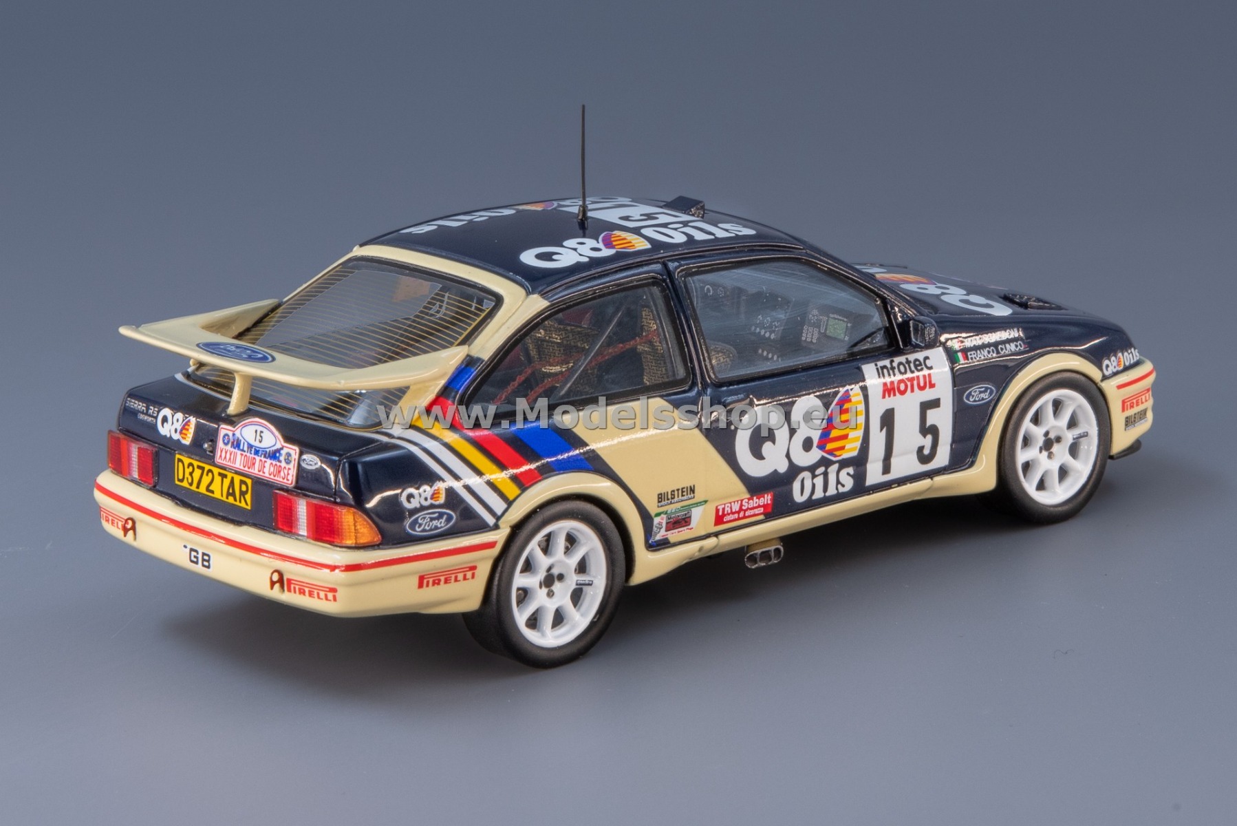 Spark S8707 Ford Sierra RS Cosworth, No.15 Tour de Corse