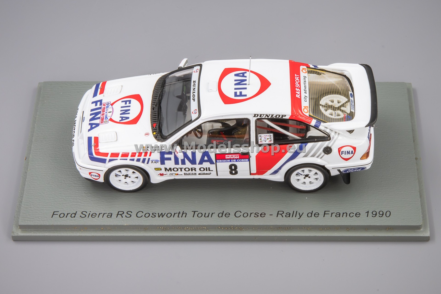 Spark S8710 Ford Sierra RS Cosworth, No.8 Tour de Corse
