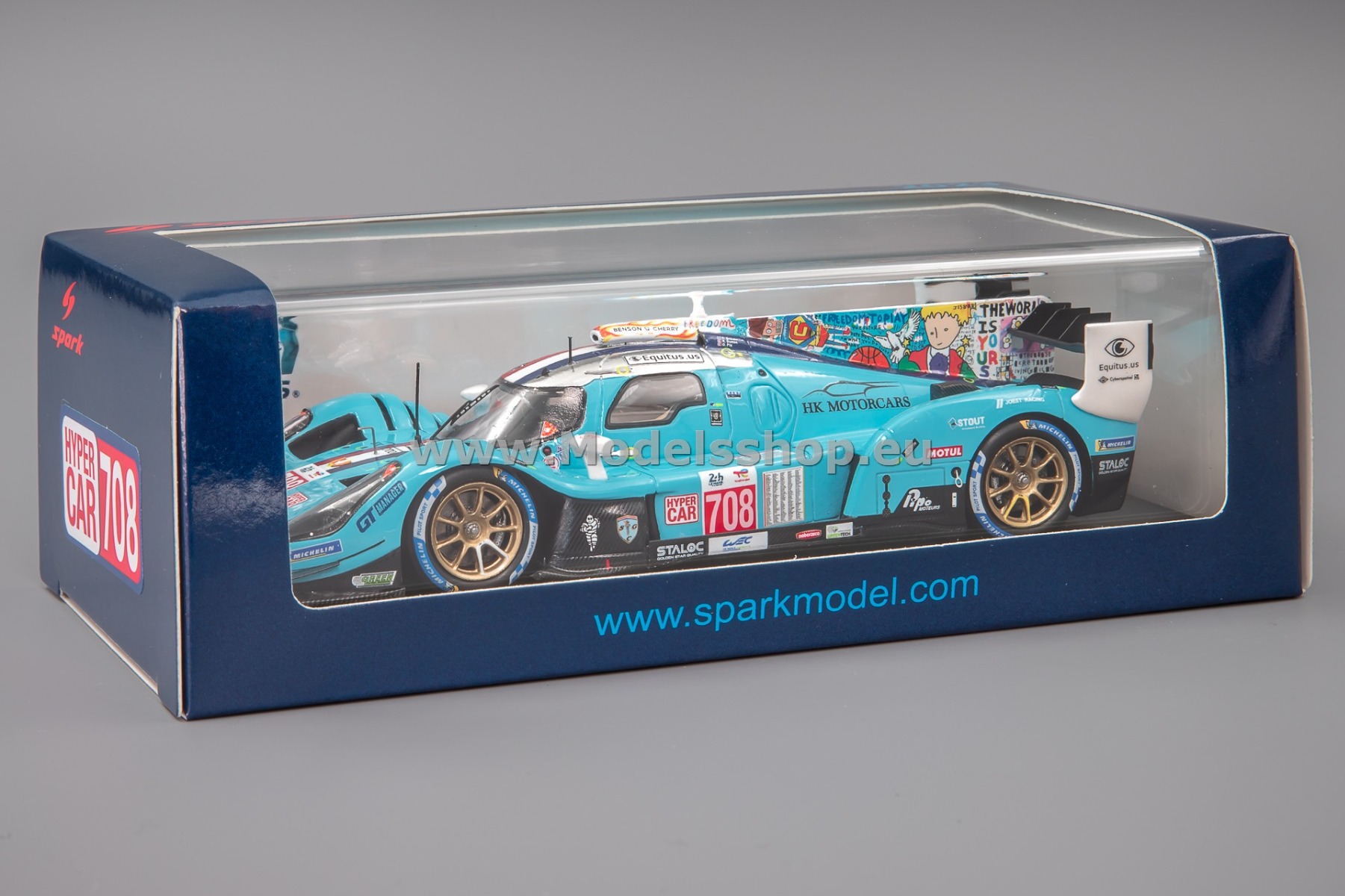 Spark S8732 Glickenhaus 007, No.708, GLICKENHAUS RACING, 6th Spark S8732 Glickenhaus 007, No.708, GLICKENHAUS RACING, 6th