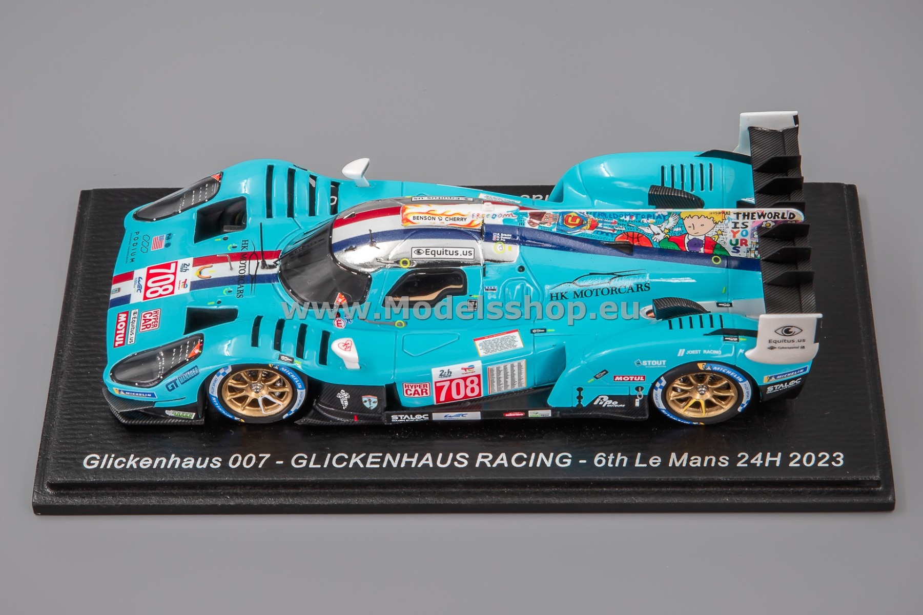Spark S8732 Glickenhaus 007, No.708, GLICKENHAUS RACING, 6th Spark S8732 Glickenhaus 007, No.708, GLICKENHAUS RACING, 6th