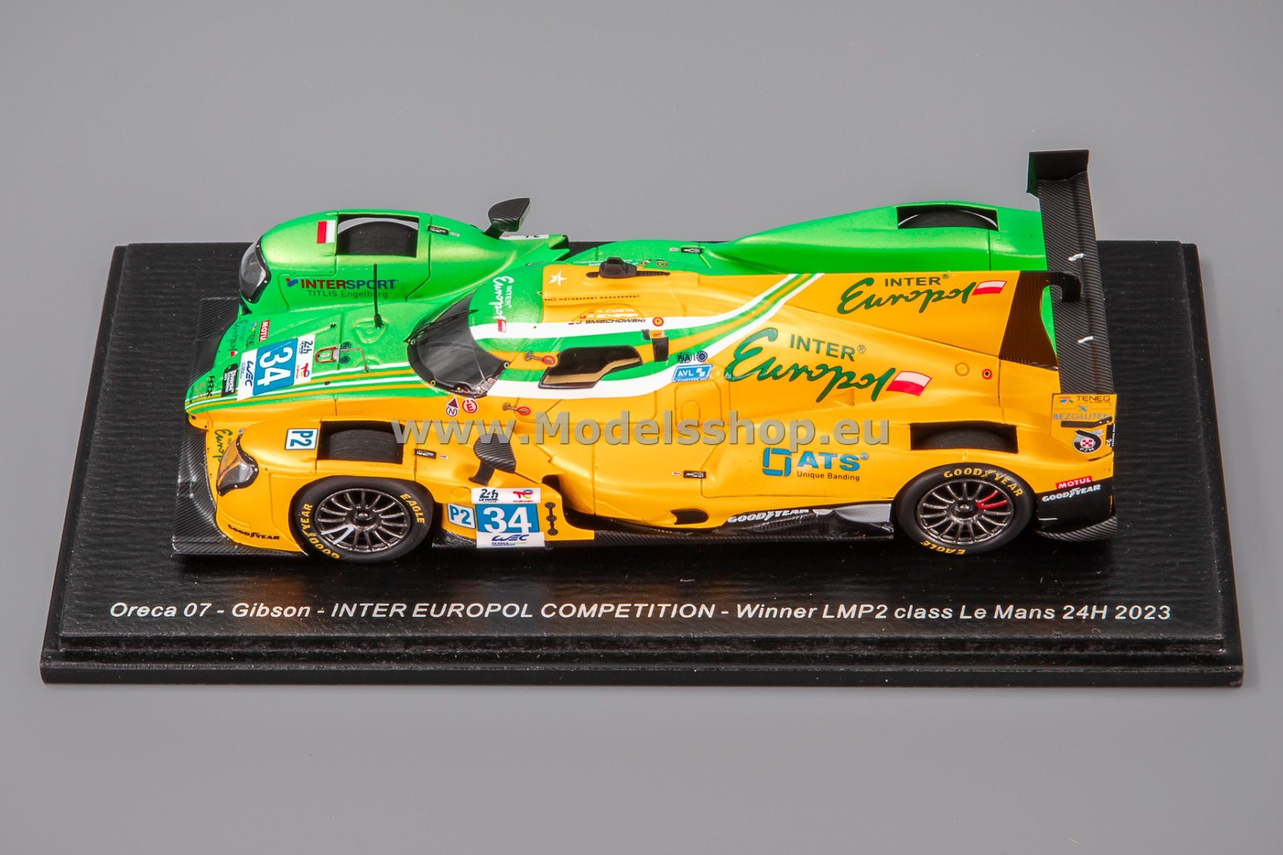 Spark S8744 Oreca 07 - Gibson, No.34, INTER EUROPOL Spark S8744 Oreca 07 - Gibson, No.34, INTER EUROPOL