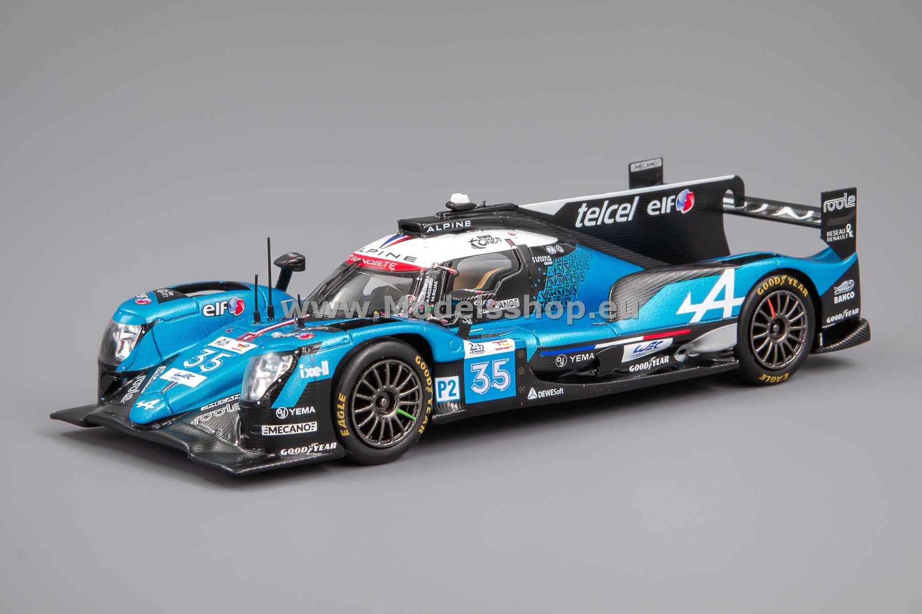 Spark S8745 Oreca 07 - Gibson, No.35, ALPINE ELF TEAM, 24H Le Mans 2023, A. Negrão - O. Caldwell - M. Rojas
