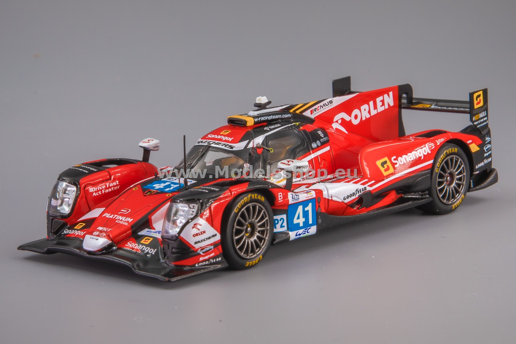 Spark S8749 Oreca 07 - Gibson, No.41, TEAM WRT, 2nd LM P2 class, 24H Le Mans 2023, R. Andrade - L. Delétraz - R. Kubica
