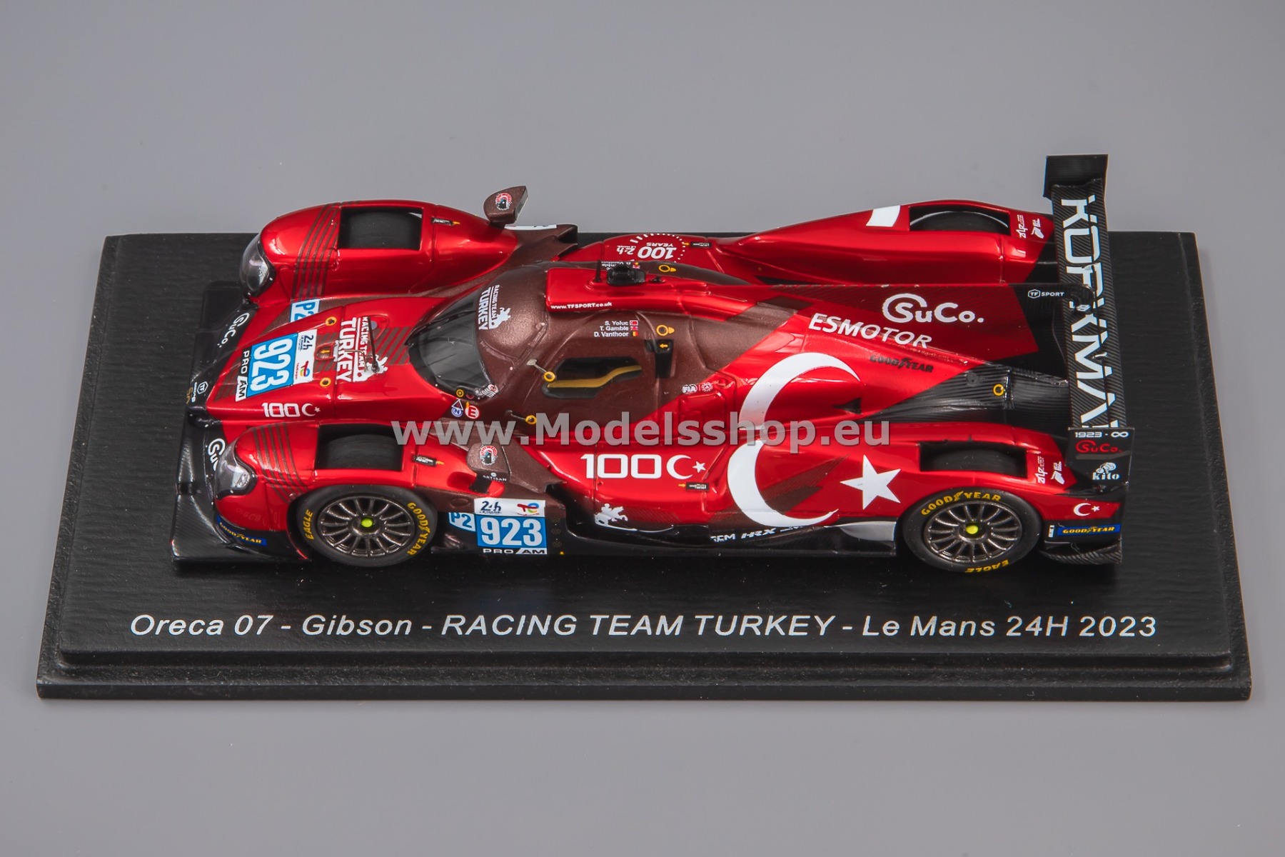 Spark S8757 Oreca 07 - Gibson, No.923. RACING TEAM TURKEY Spark S8757 Oreca 07 - Gibson, No.923. RACING TEAM TURKEY