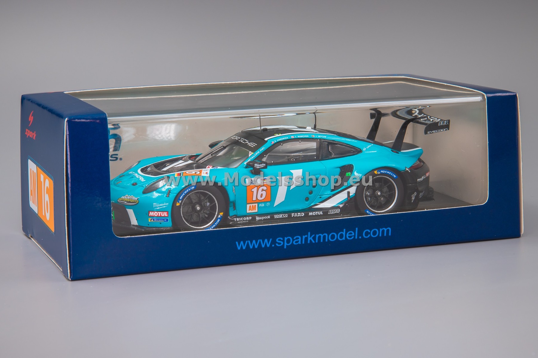Spark S8758 Porsche 911 RSR - 19, No.16, PROTON COMPETITION Spark S8758 Porsche 911 RSR - 19, No.16, PROTON COMPETITION
