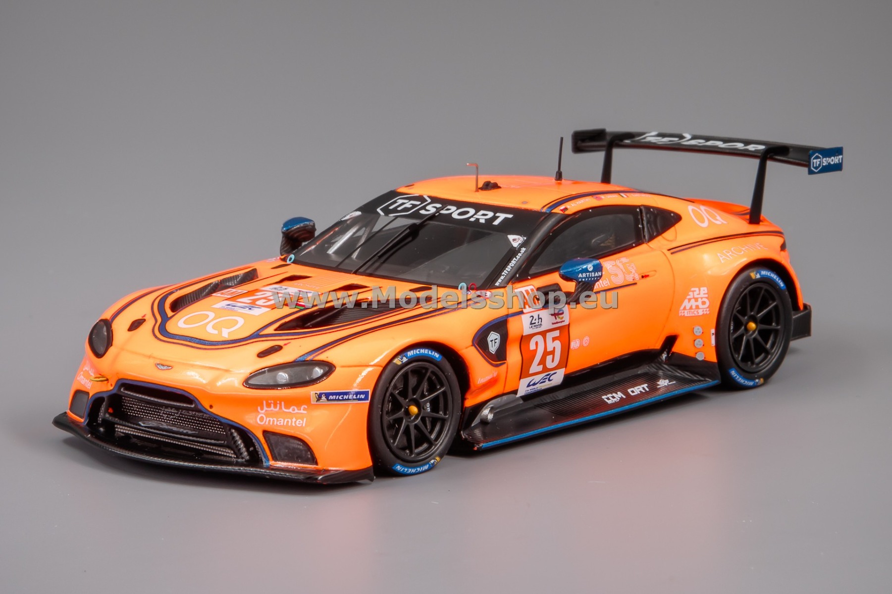 Spark S8759 Aston Martin Vantage AMR, No.25, ORT BY TF, 2nd LM GTE AM class, 24H Le Mans 2023, A. Al Harthy - M. Dinan - C. Eastwood