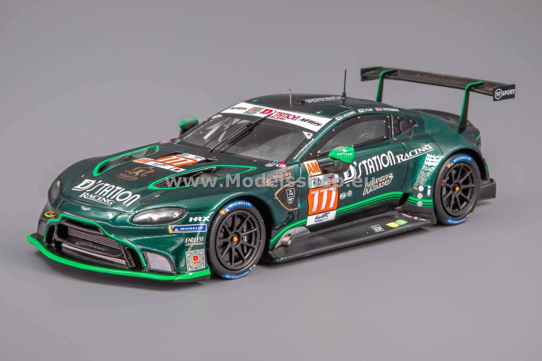 Spark S8770 Aston Martin Vantage AMR, No.777, D'STATION RACING, 24H Le Mans 2023, S. Hoshino - C. Stevenson - T. Fujii