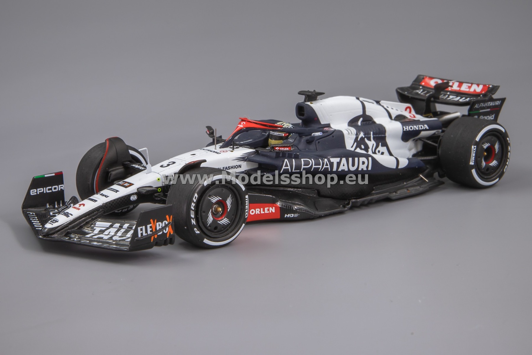 Spark S8914 Scuderia AlphaTauri AT04, No.3, Formula 1, 7th Mexican GP 2023, Daniel Ricciardo