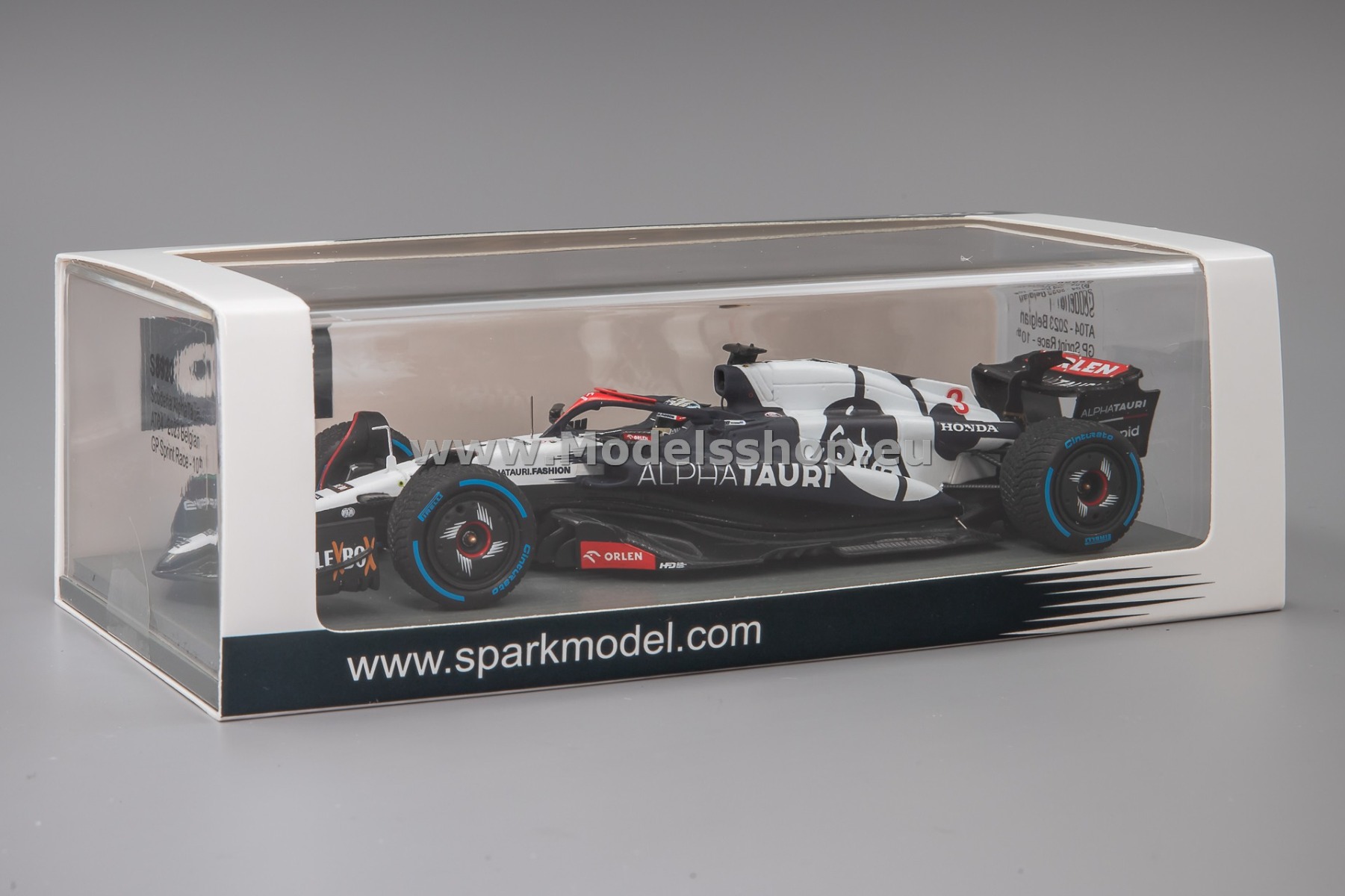 スパーク 1/43 アルファタウリ AT02 バーレーンGP 2021 角田裕毅