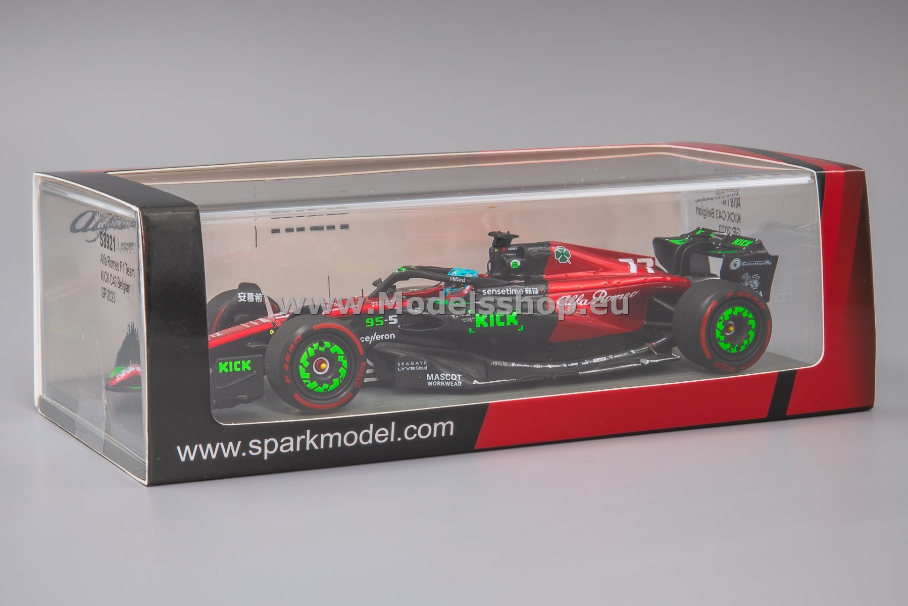 Spark S8921 Alfa Romeo F1 Team Stake C43, No.77, Alfa Romeo
