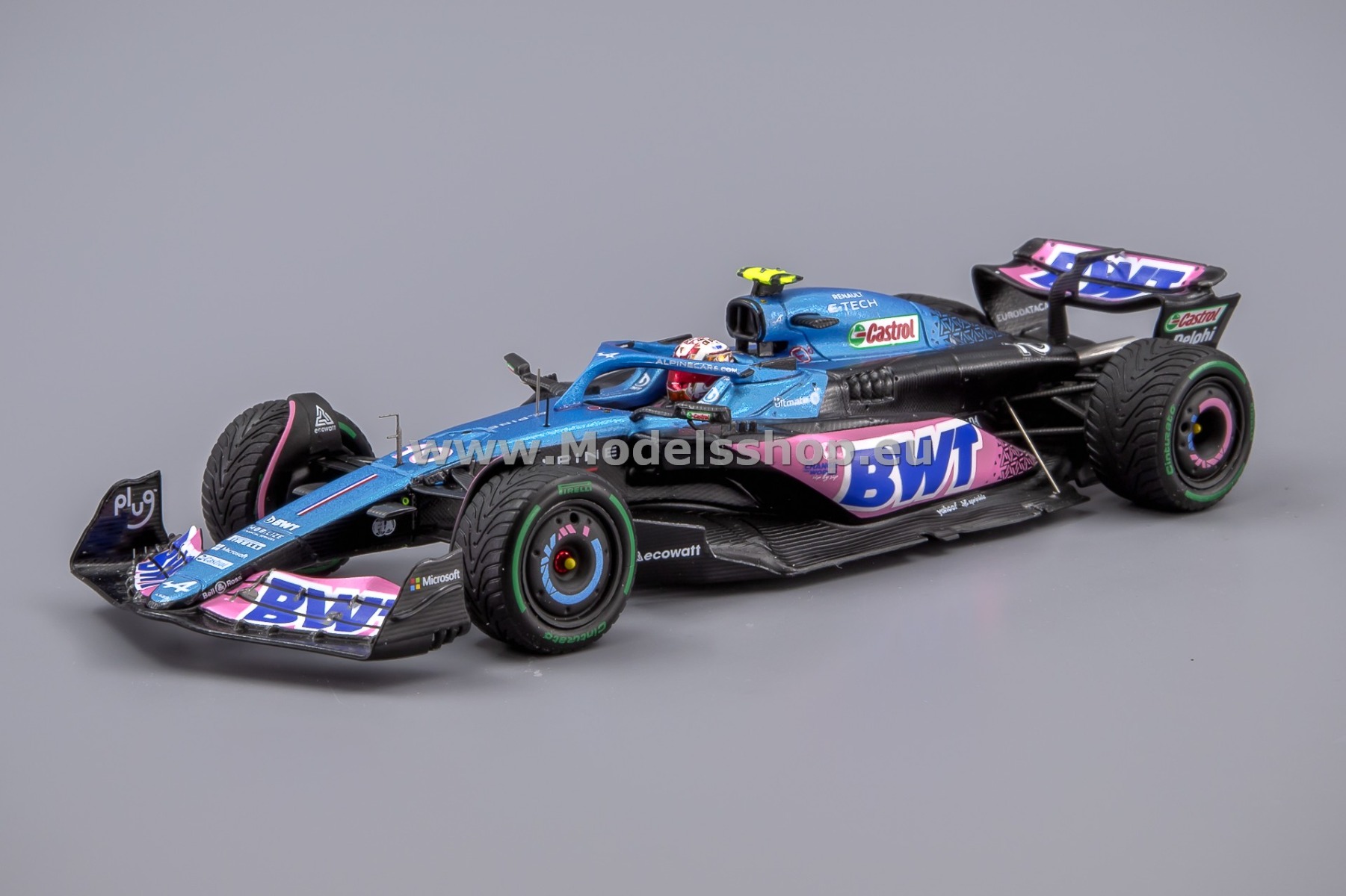 Spark S8925 Alpine A523, No.10, BWT Alpine F1 Team, Formula 1, 3rd Dutch GP 2023, Pierre Gasly (w/ pit board)