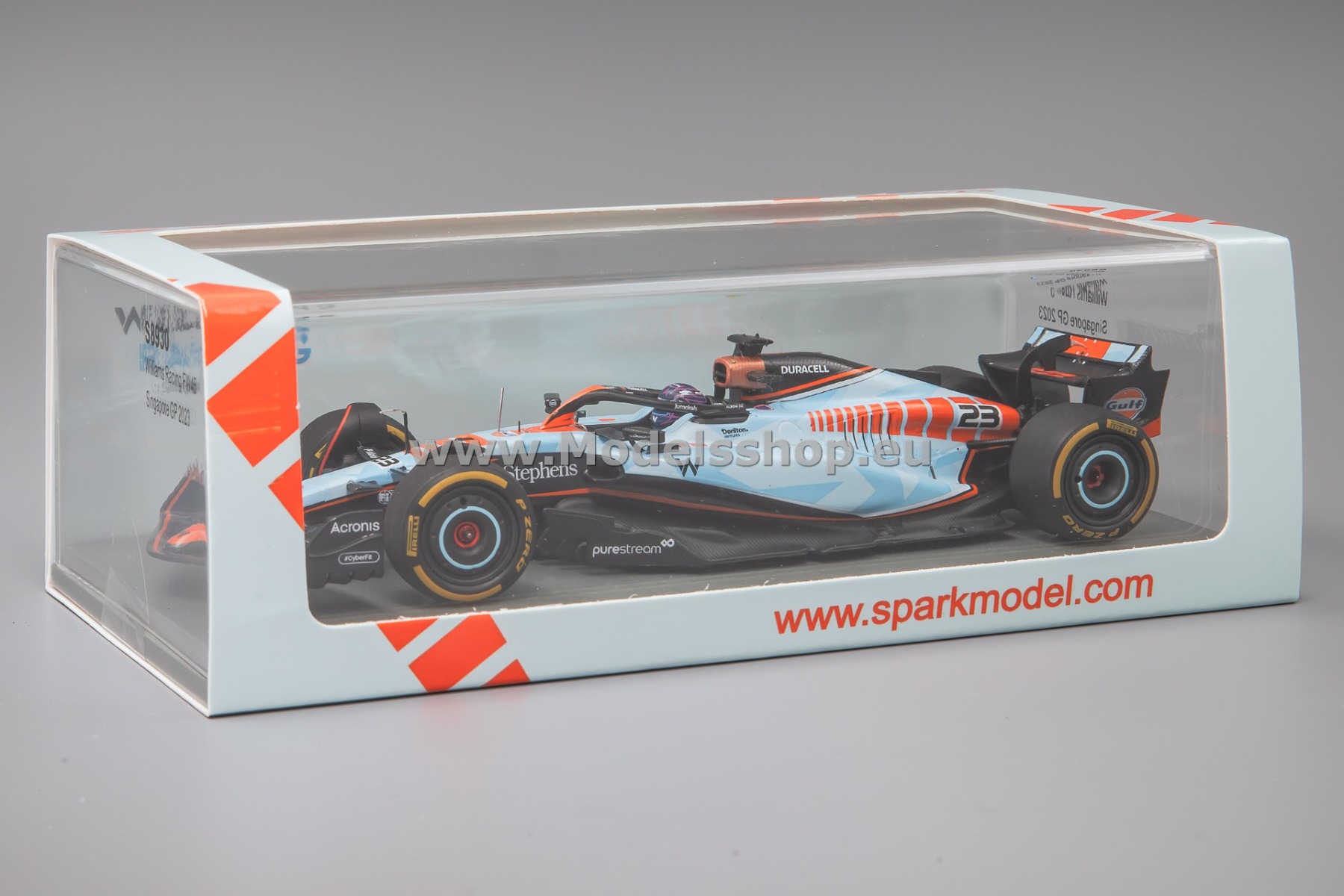 Spark S8930 Williams F1 FW45, No.23, Williams Racing F1 Spark S8930 Williams F1 FW45, No.23, Williams Racing F1