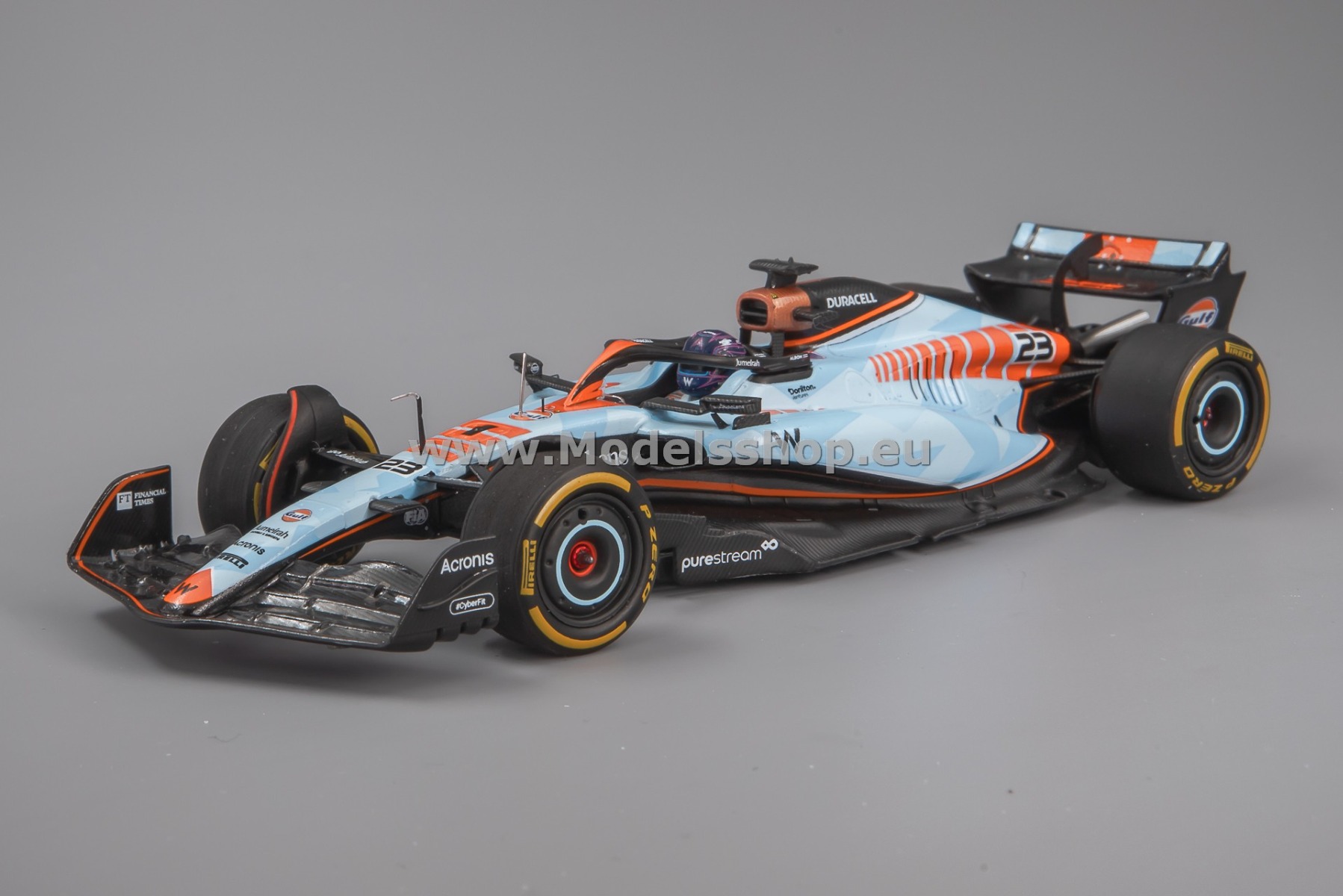 Spark S8930 Williams F1 FW45, No.23, Williams Racing F1, Formula 1 Singapore GP 2023, Alex Albon