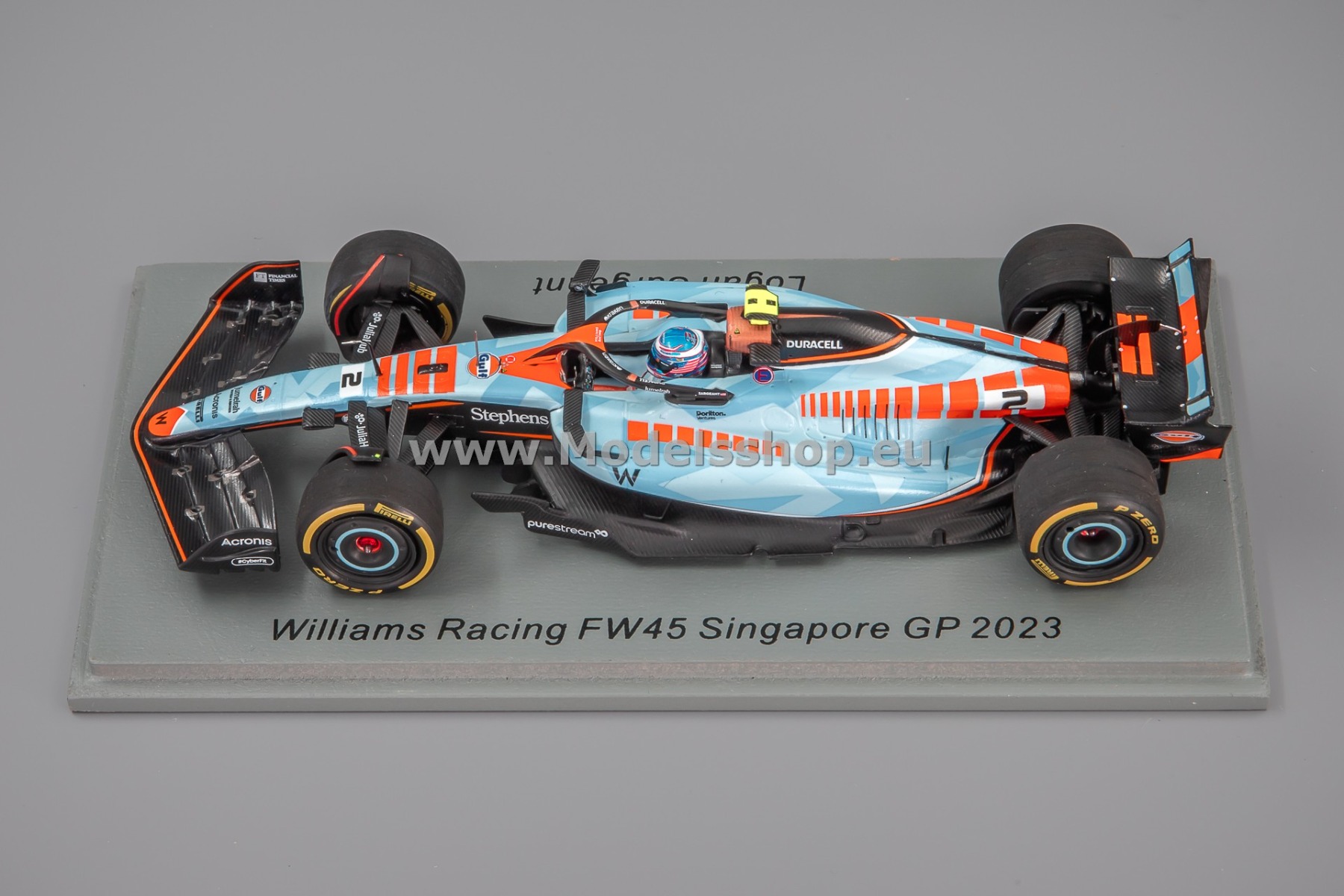 Buy online S8937 - Spark 1:43 SPARK Williams F1 Fw45 Team Williams Racing Gulf #2 Las Vegas Usa Gp 2023 Logan Sargeant S8937 ( - Formula 1
