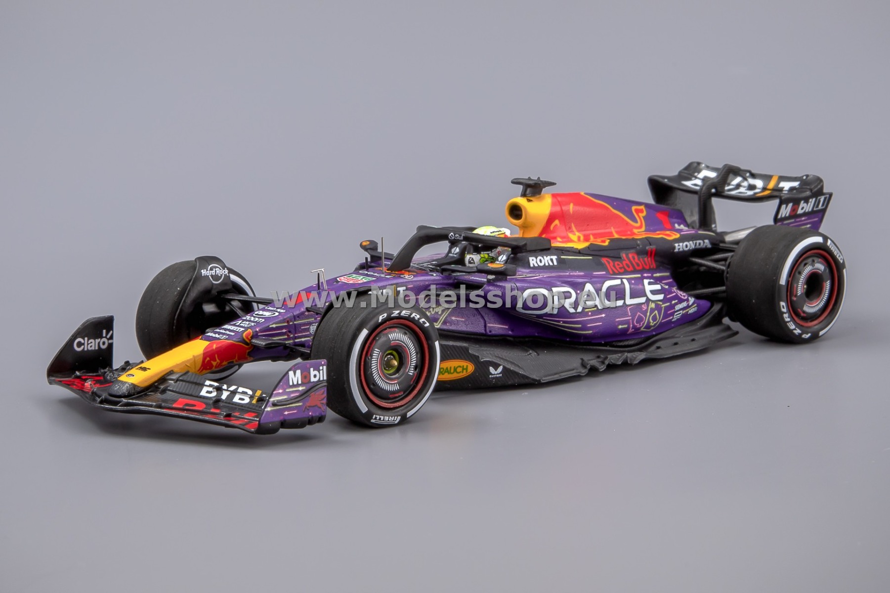 Spark S8934 Oracle Red Bull Racing RB19, No.1, Oracle Red Bull Racing Formula 1, Winner Las Vegas GP 2023, Max Verstappen