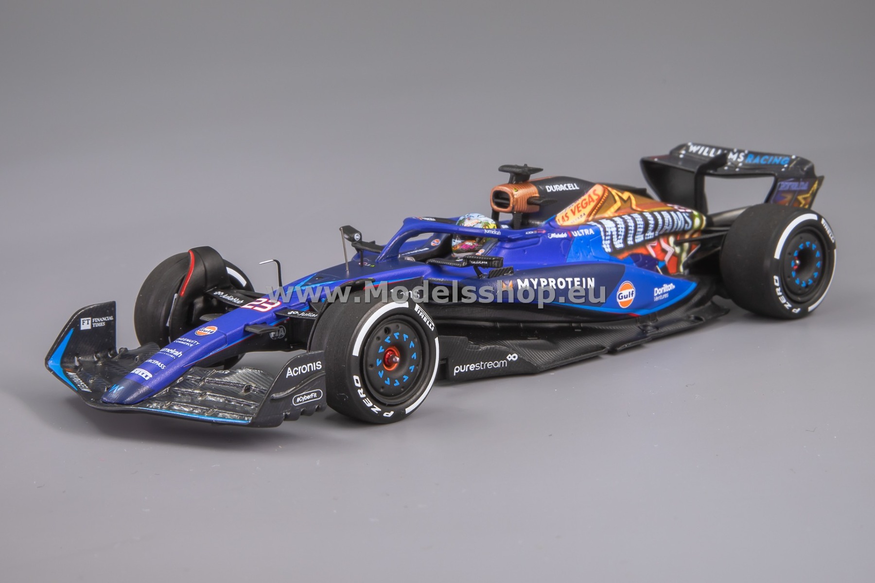 Spark S8936 Williams F1 FW45, No.23, Williams Racing, Formula 1 Las Vegas GP 2023, Alex Albon