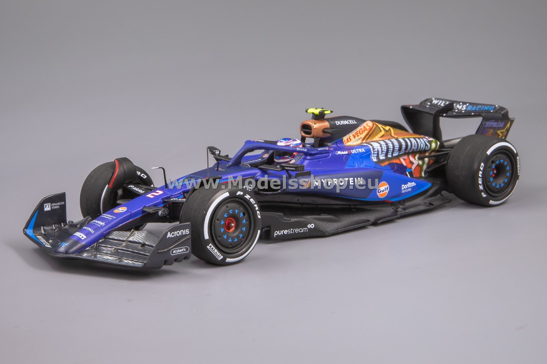 Spark S8937 Williams F1 FW45, No.2 Williams Racing, Formula 1 Las Vegas GP 2023, Logan Sargeant