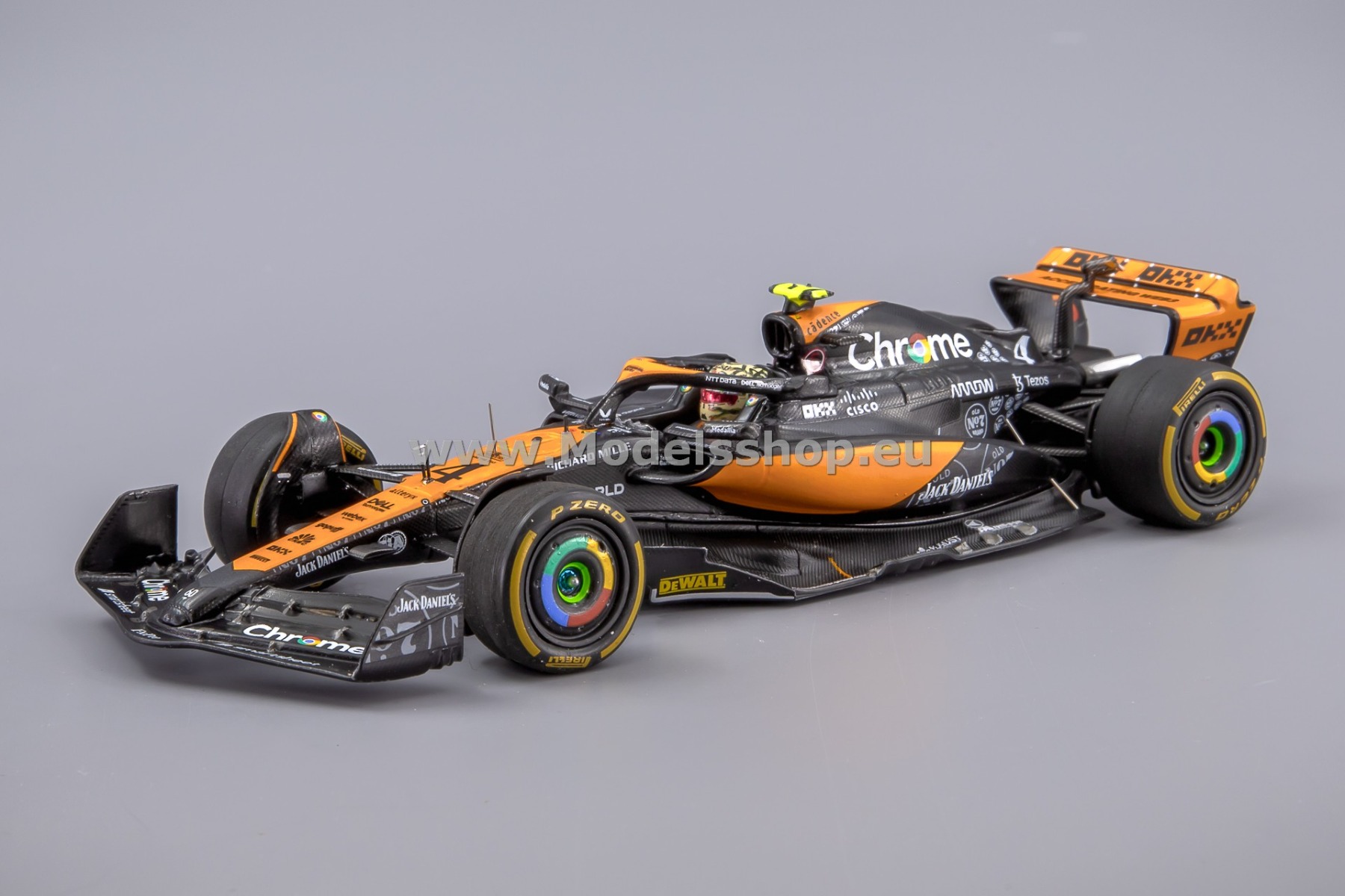 Spark S8940 McLaren MCL60, No.4, McLaren Formula 1, Las Vegas GP 2023, Lando Norris