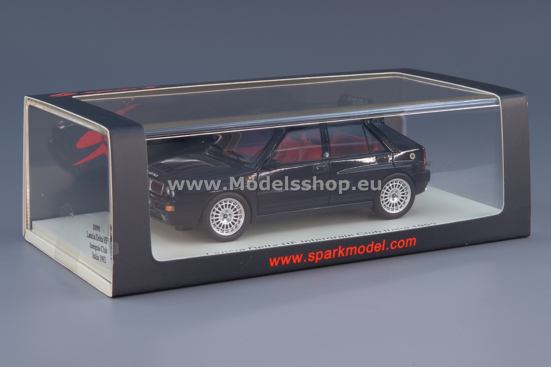 Spark S8995 Lancia Delta HF Integrale, Club Italia, 1992 /dark blue/