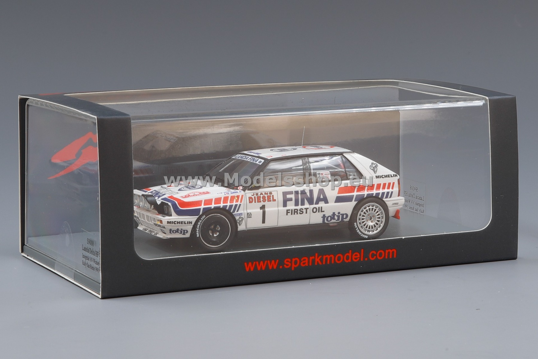 Spark S9008 Lancia Delta HF Integrale 16V, No.1, Winner