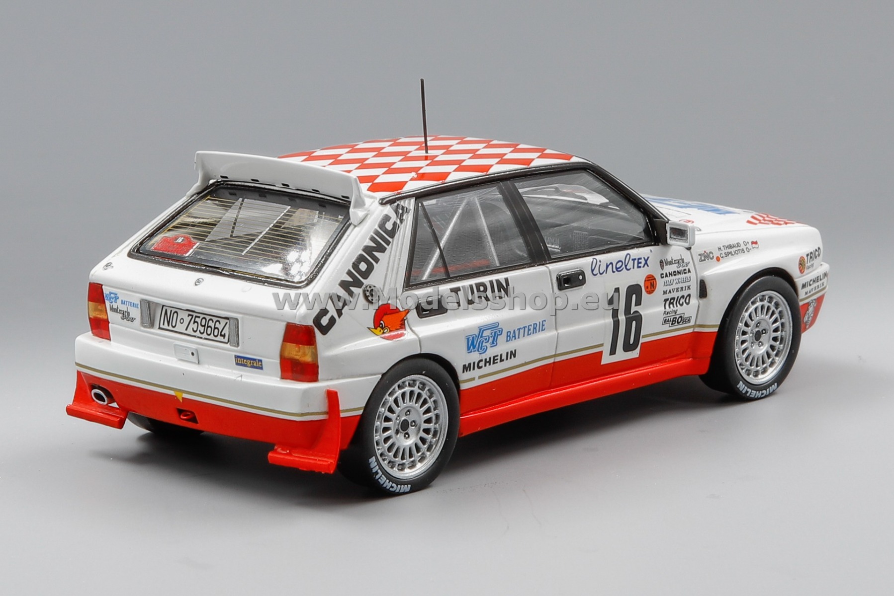 Spark S9026 Lancia Delta HF Intergrale EVO No.16 Winner Grp
