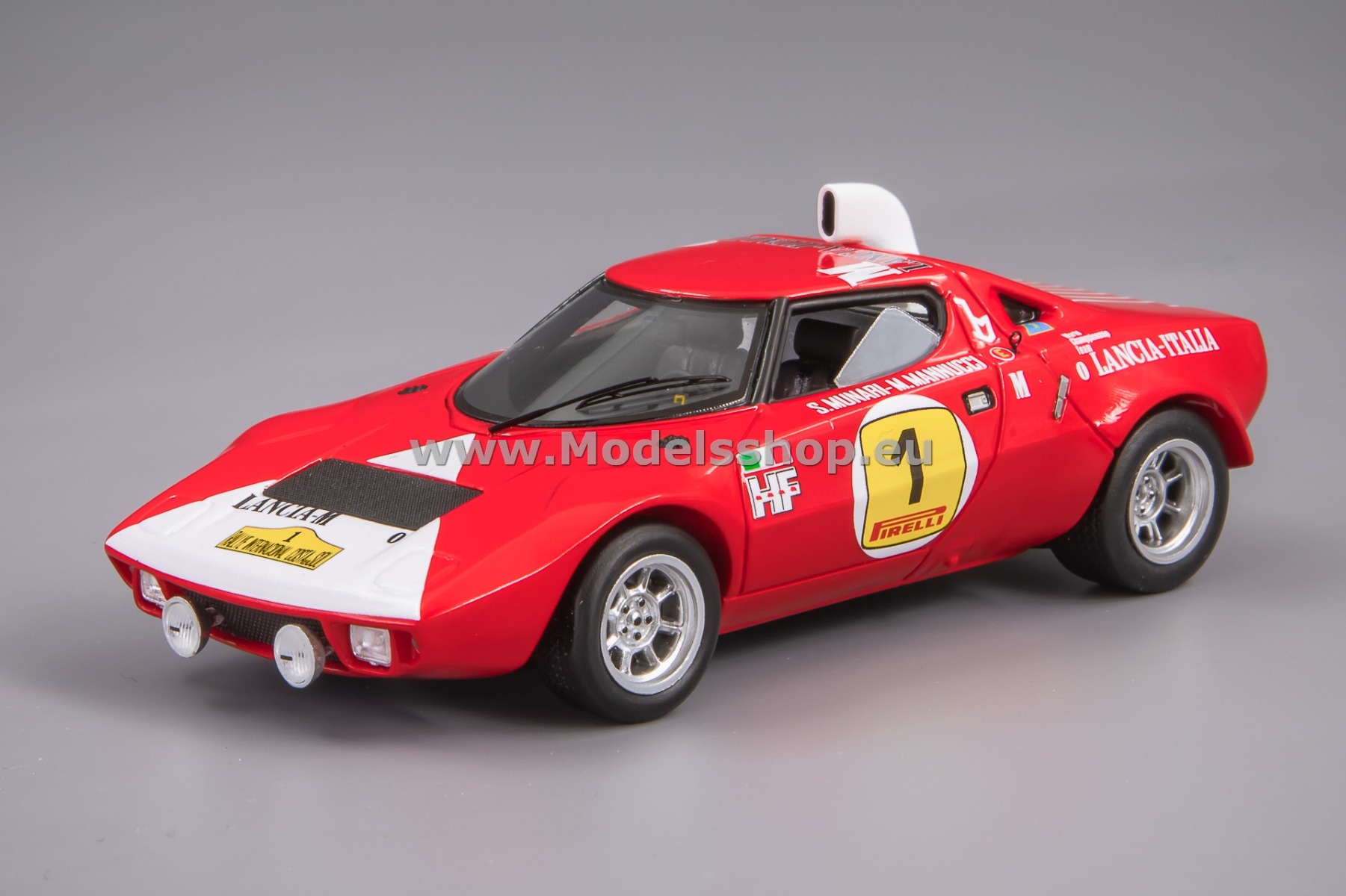 Spark S9071 Lancia Stratos HF, No.1 Rally Costa Del Sol 1972, S. Munari / M. Mannucci