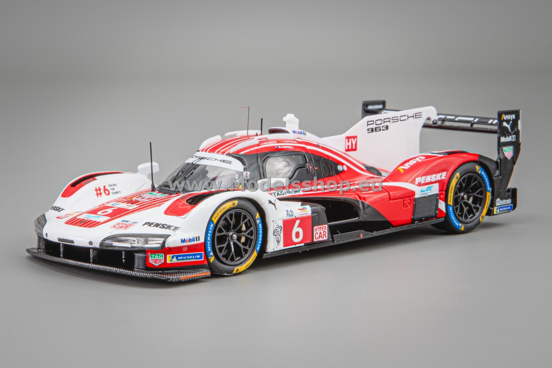 Spark S9258 Porsche 963 No.6 PORSCHE PENSKE MOTORSPORT, 2nd Le Mans 24H 2025, K. Estre - L. Vanthoor - M. Campbell