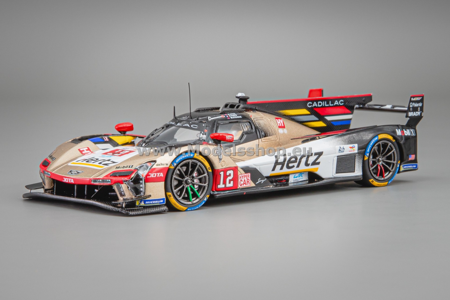 Spark S9261 Cadillac V-Series.R No.12 CADILLAC HERTZ TEAM JOTA, 4th Le Mans 24H 2025, W. Stevens - N. Nato - A. Lynn