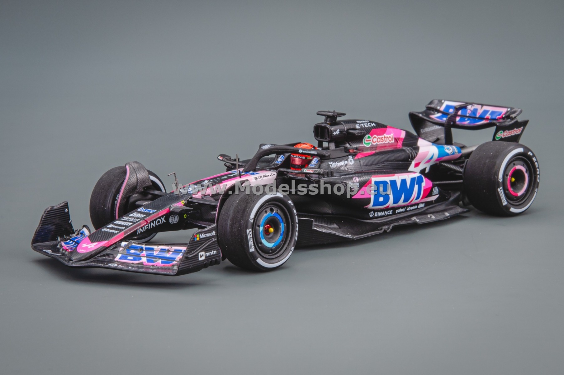 Spark S9518 BWT Alpine F1 Team A524 No.31, Formula 1 Bahrain GP 2024 Esteban Ocon