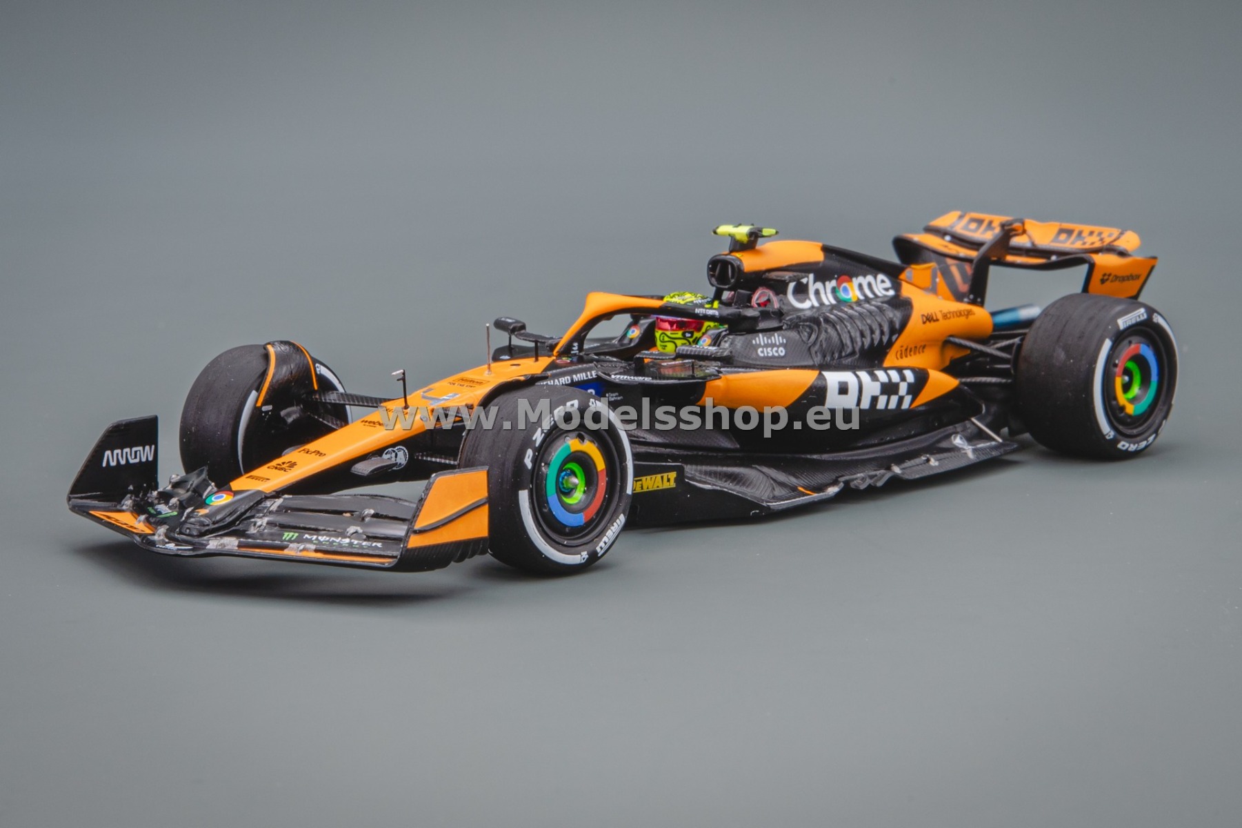 Spark S9523 McLaren Formula 1 Team MCL38 No.4 Winner Miami GP 2024 Lando Norris