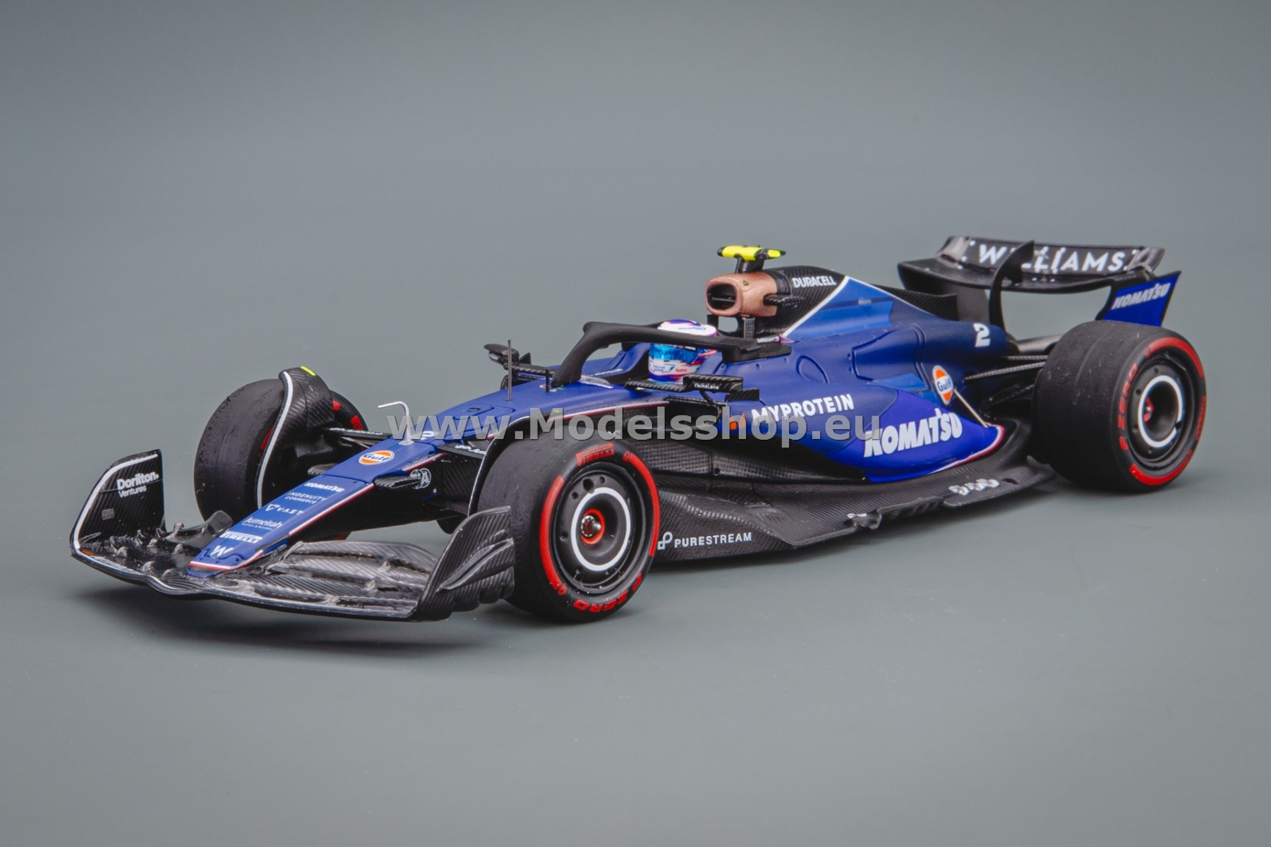 Spark S9525 Williams Racing FW46, F1, No.2, Formula 1 Bahrain GP 2024 Logan Sargeant