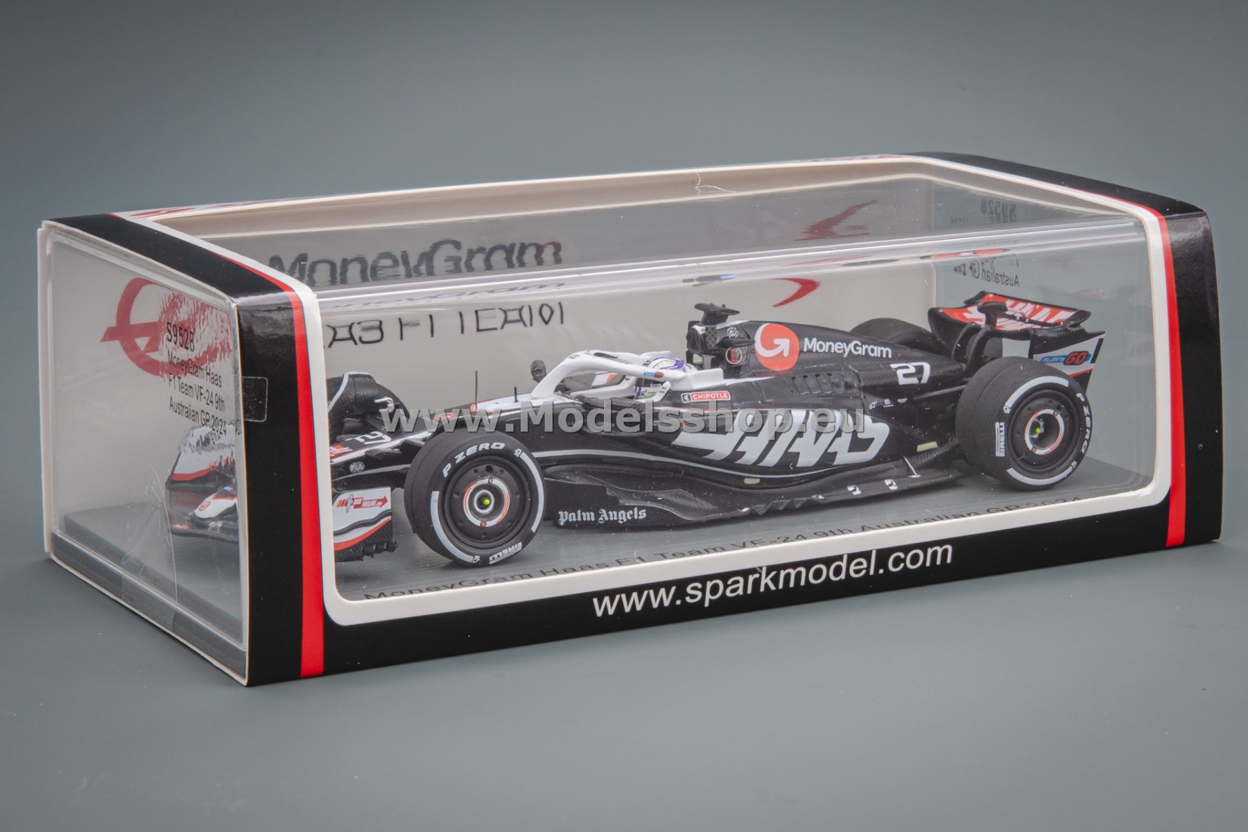 Spark S9528 MoneyGram Haas F1 Team VF24 No.27, Formula 1 9th