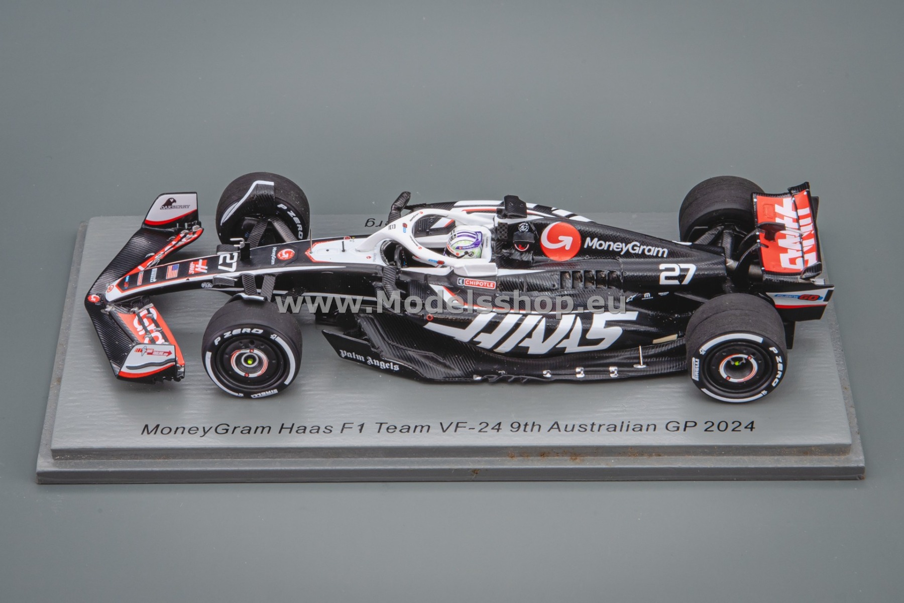 Spark S9528 MoneyGram Haas F1 Team VF24 No.27, Formula 1 9th