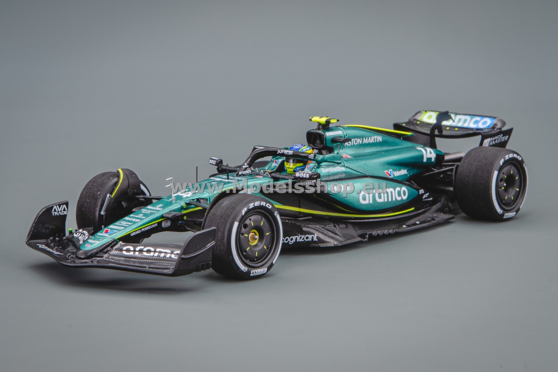 Spark S9529 Aston Martin Aramco F1 Team AMR24 No.14, Formula 1 Saudi Arabian GP 2024 Fernando Alonso