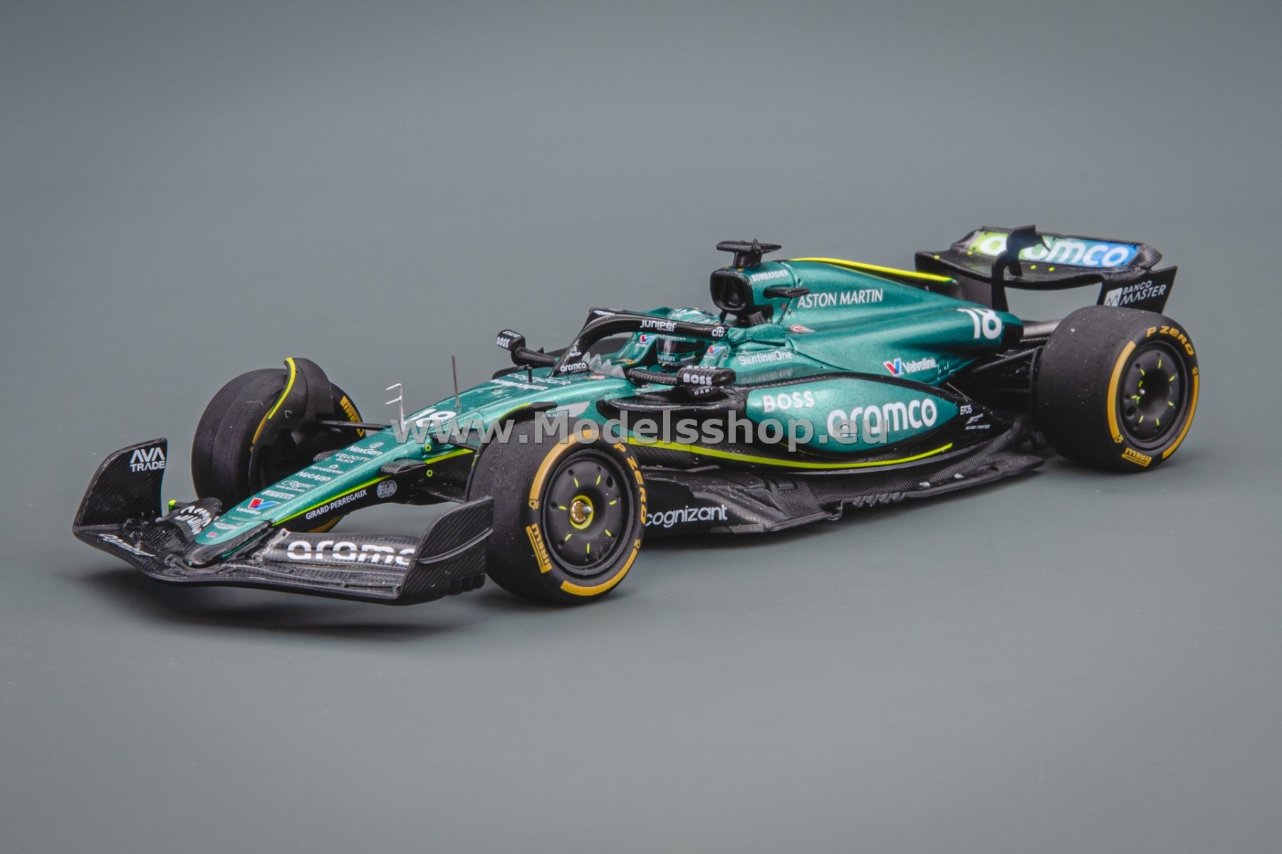 Spark S9530 Aston Martin Aramco F1 Team AMR24 No.18, Formula 1 Saudi Arabian GP 2024 Lance Stroll